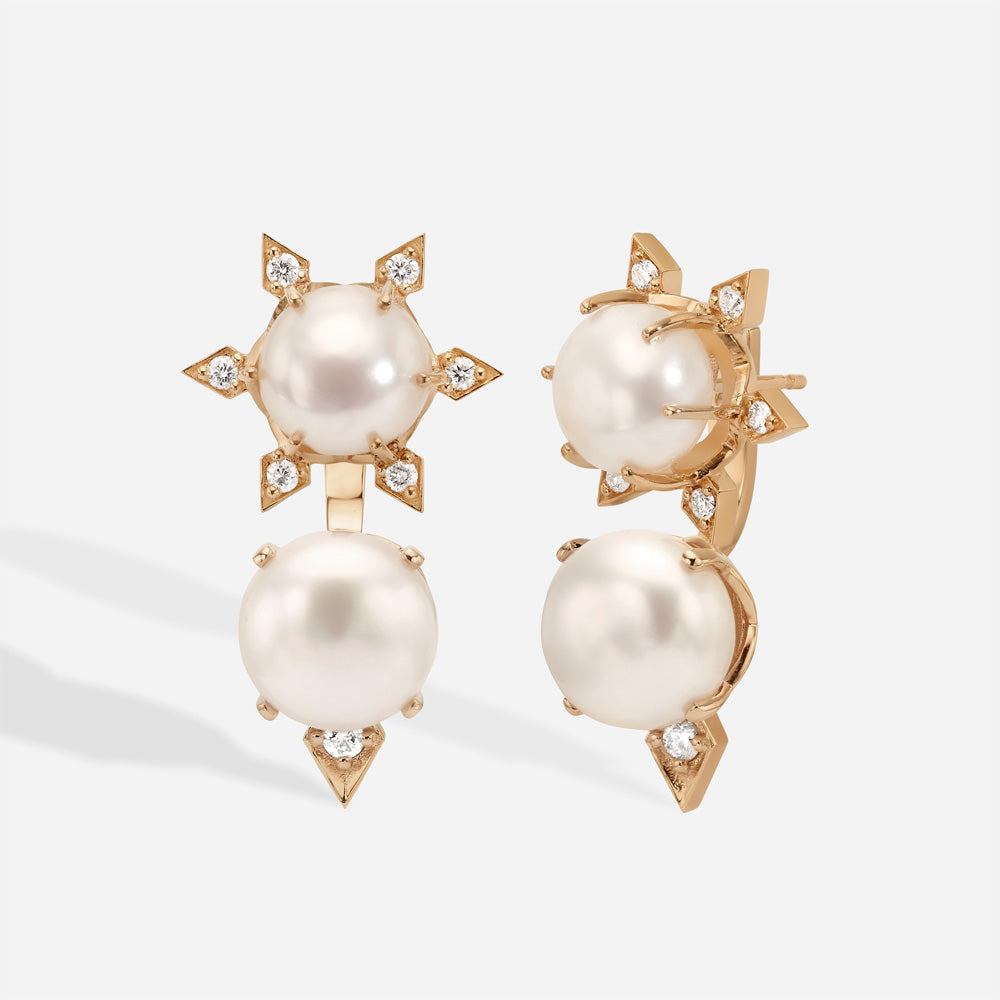LA PEARL Stars | Set of Stud and Jacket