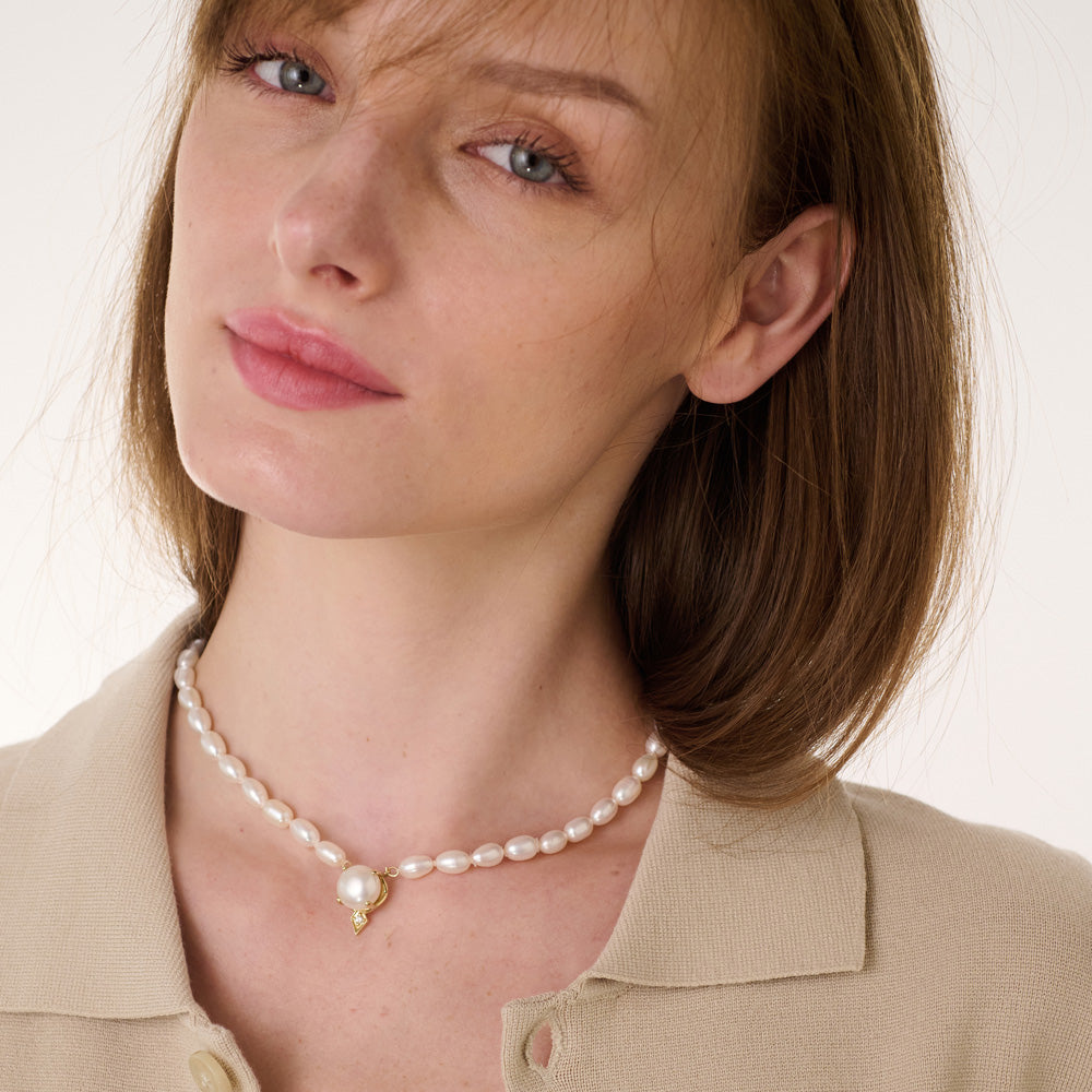 La Pearl Jagger | Pearl Necklace