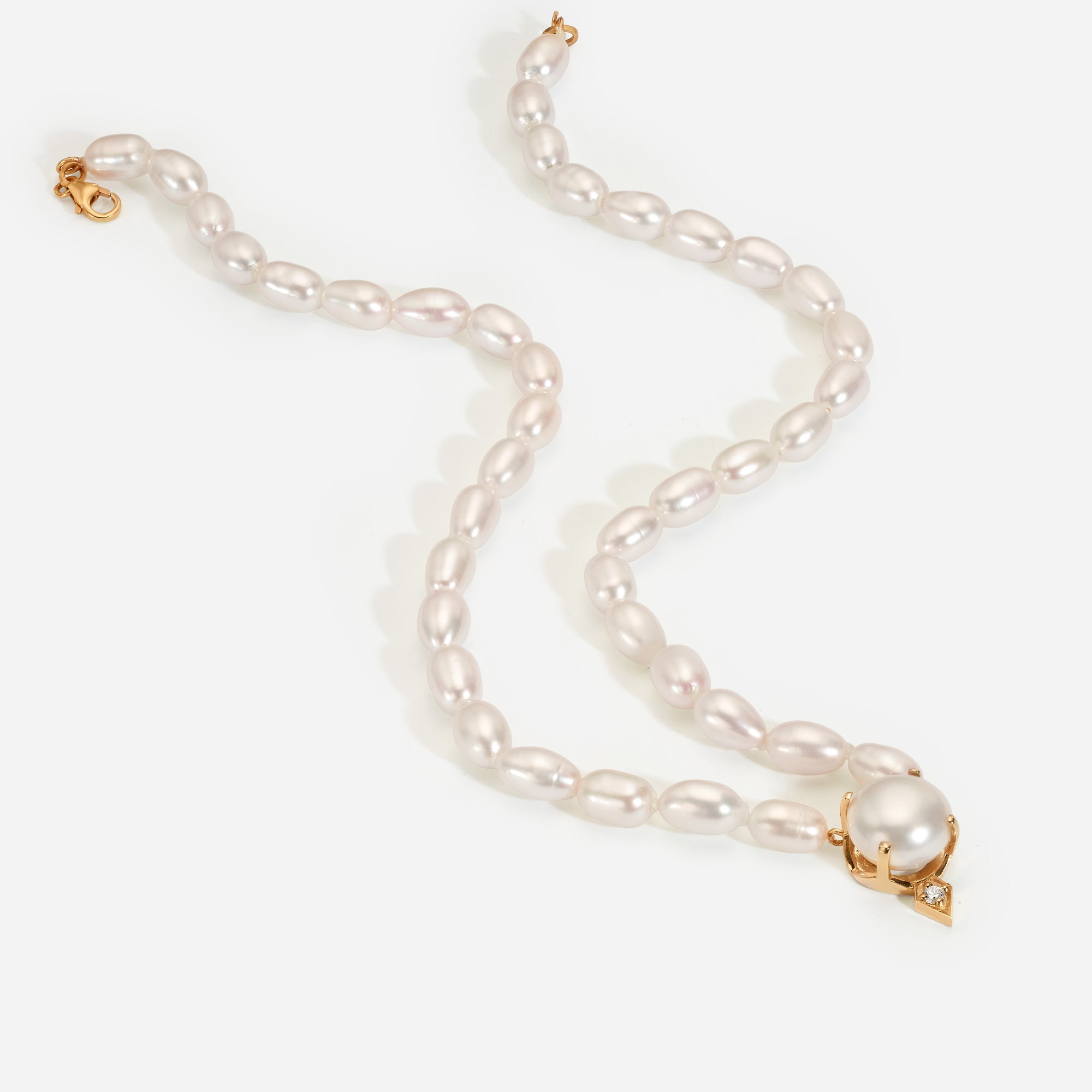 La Pearl Jagger | Pearl Necklace