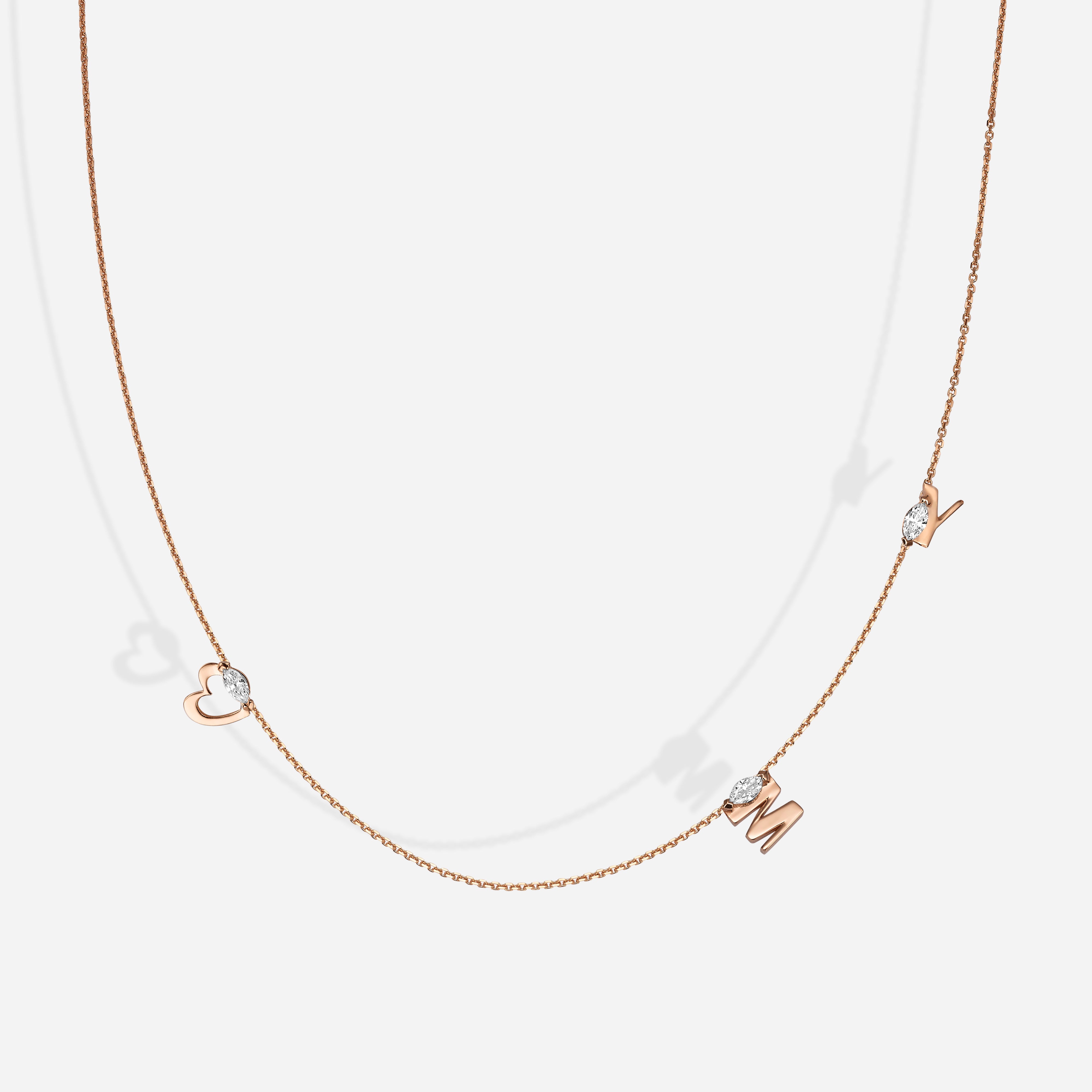 Mini Party Letter | Element Necklace (3)