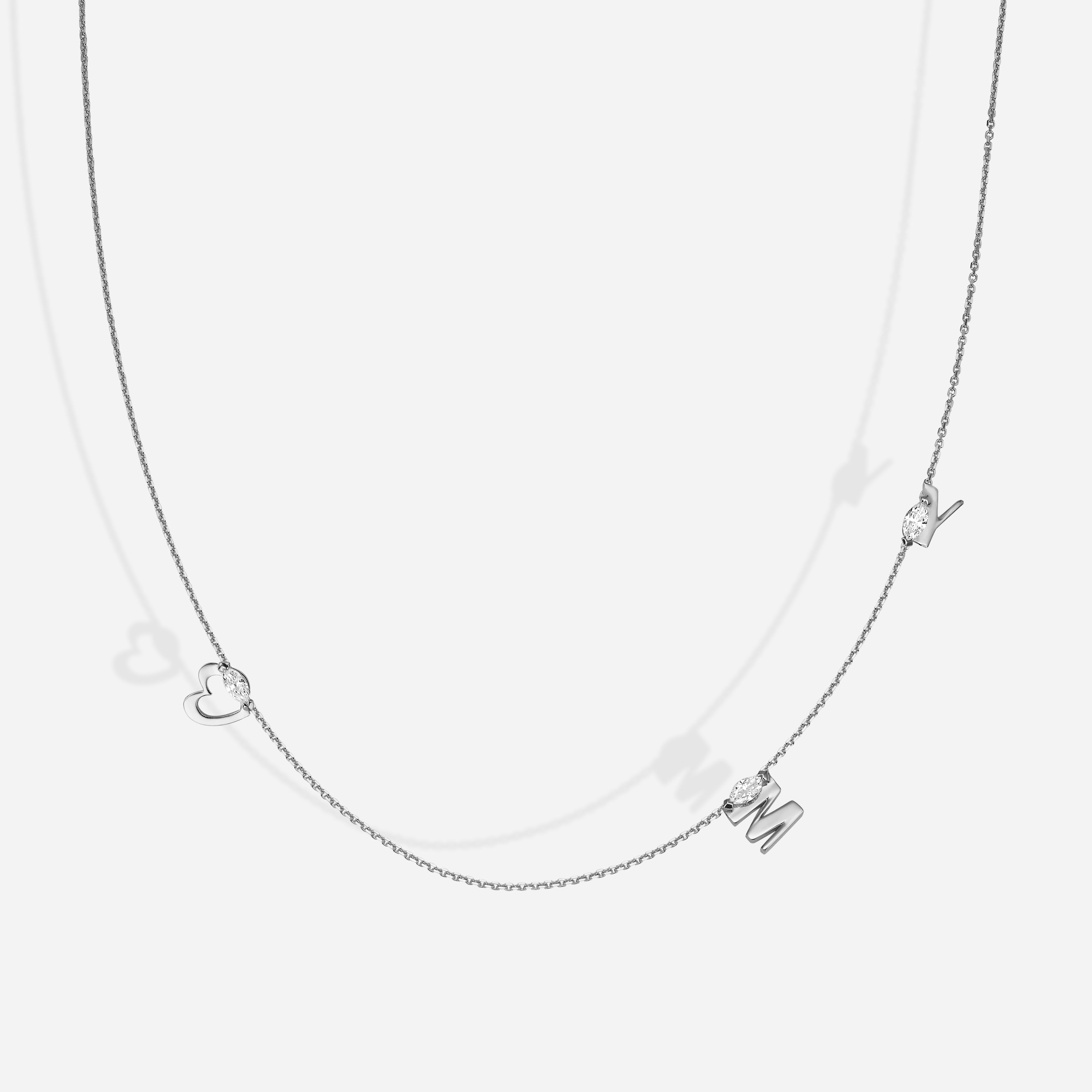 Mini Party Letter | Element Necklace (3)