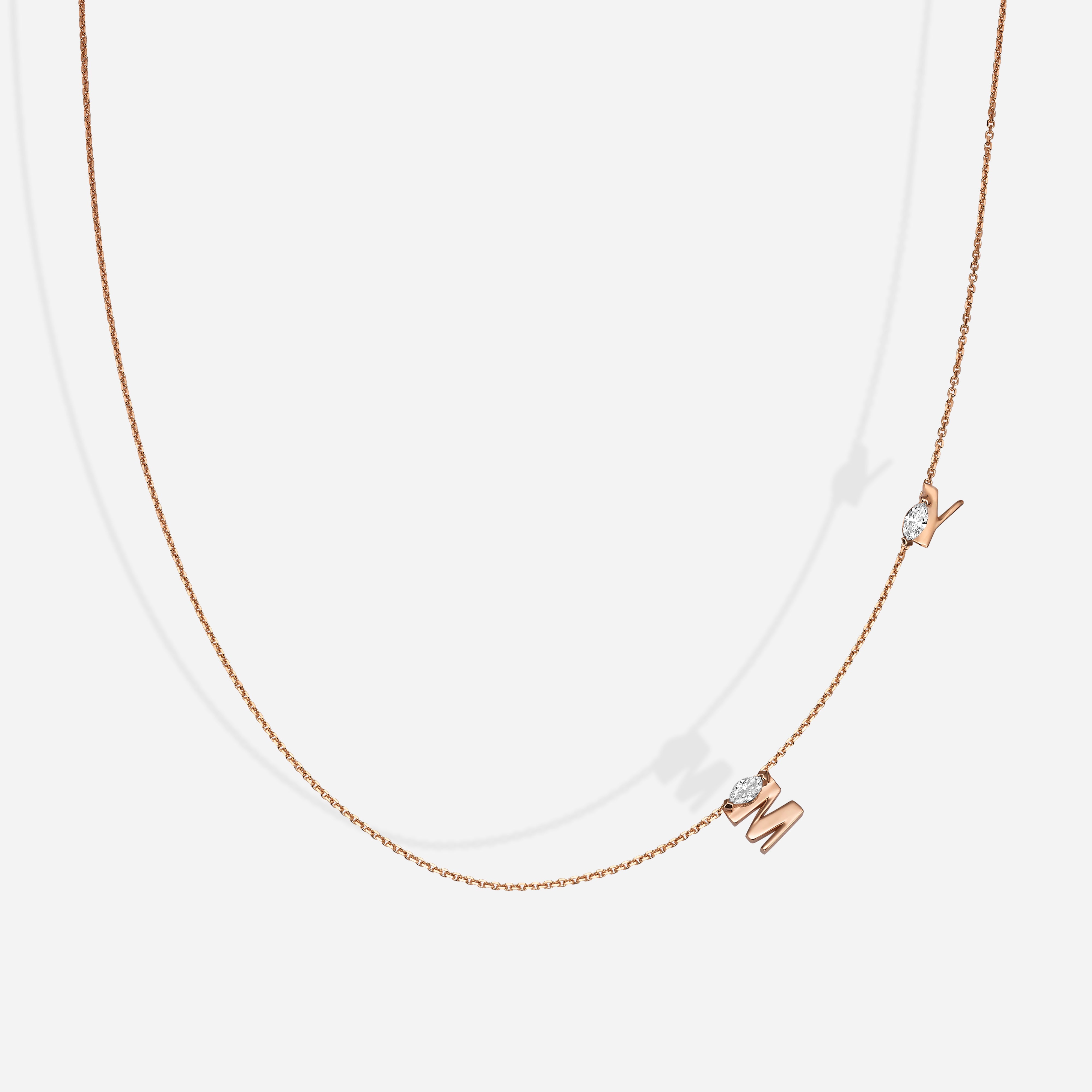 Mini Party Letter | Element Necklace (2)