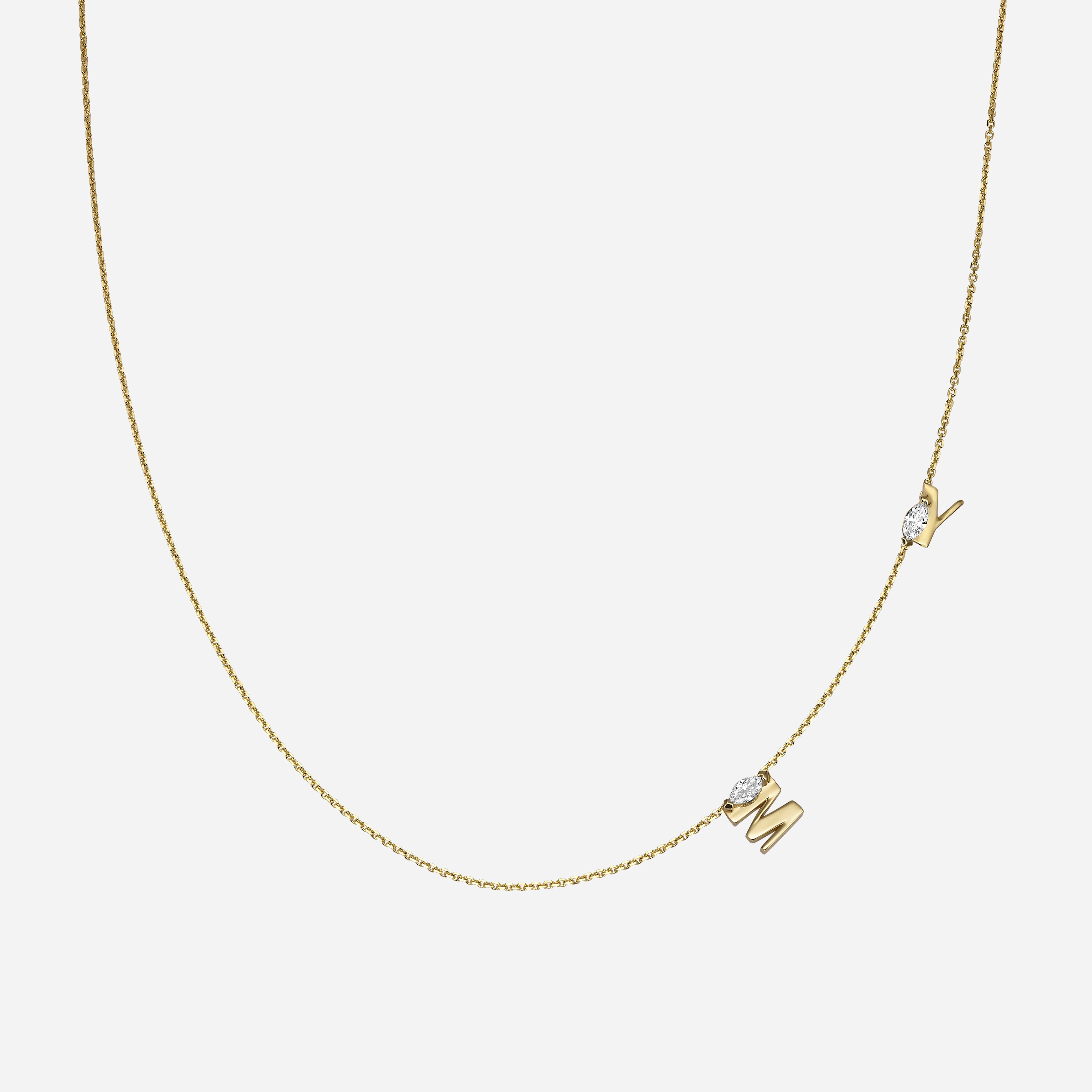 Mini Party Letter | Element Necklace (2)