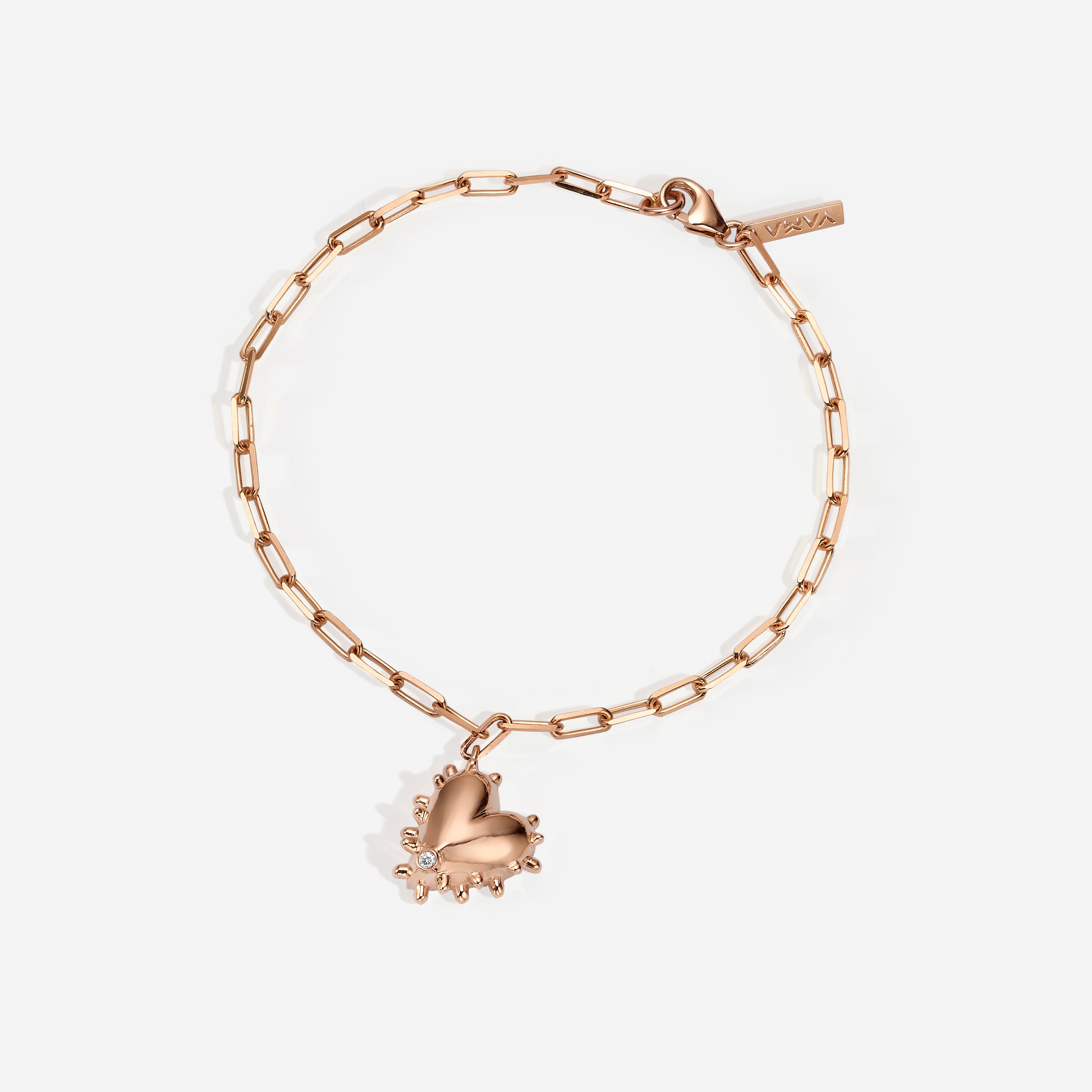 Spiky Heart Diamond | Bracelet