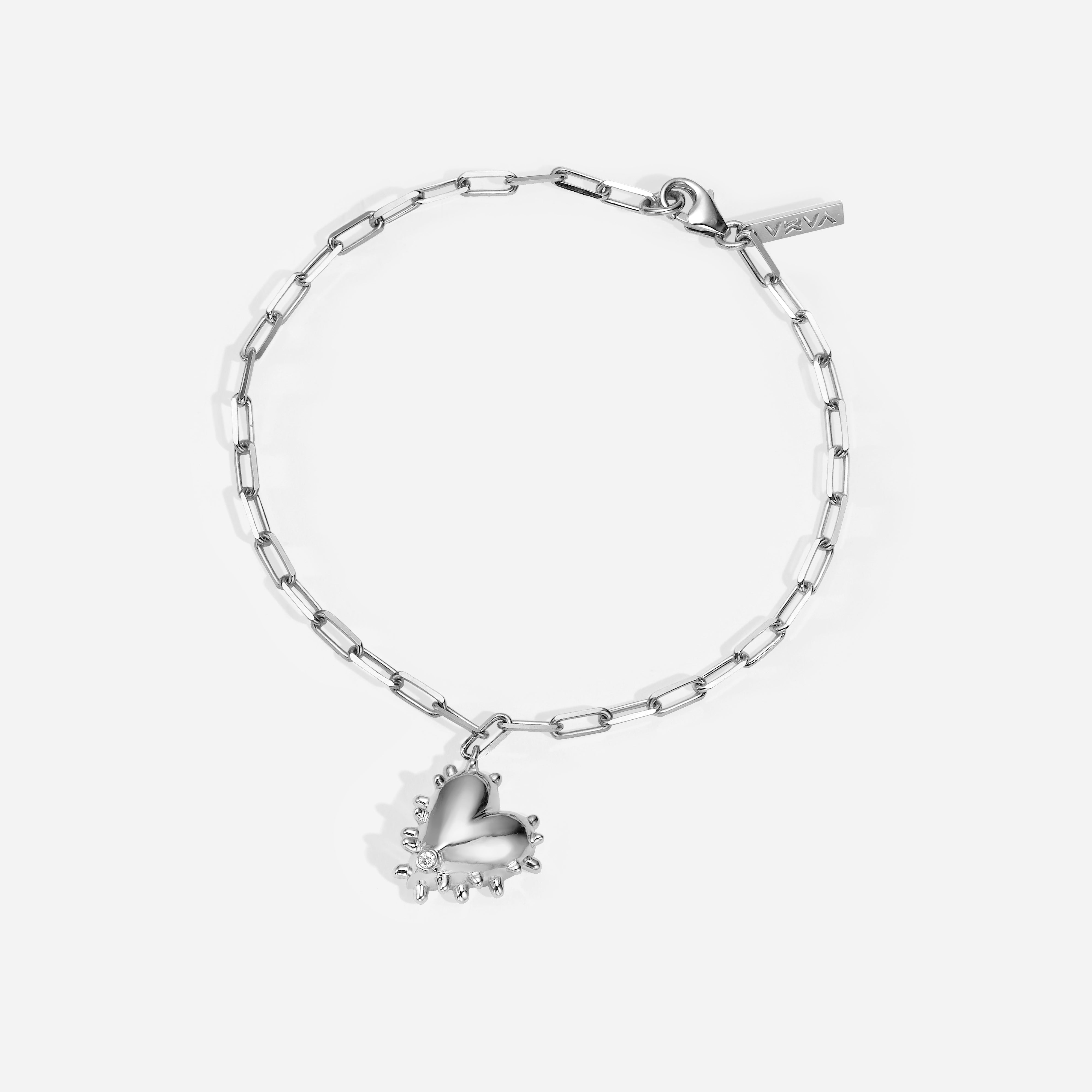 Spiky Heart Diamond | Bracelet