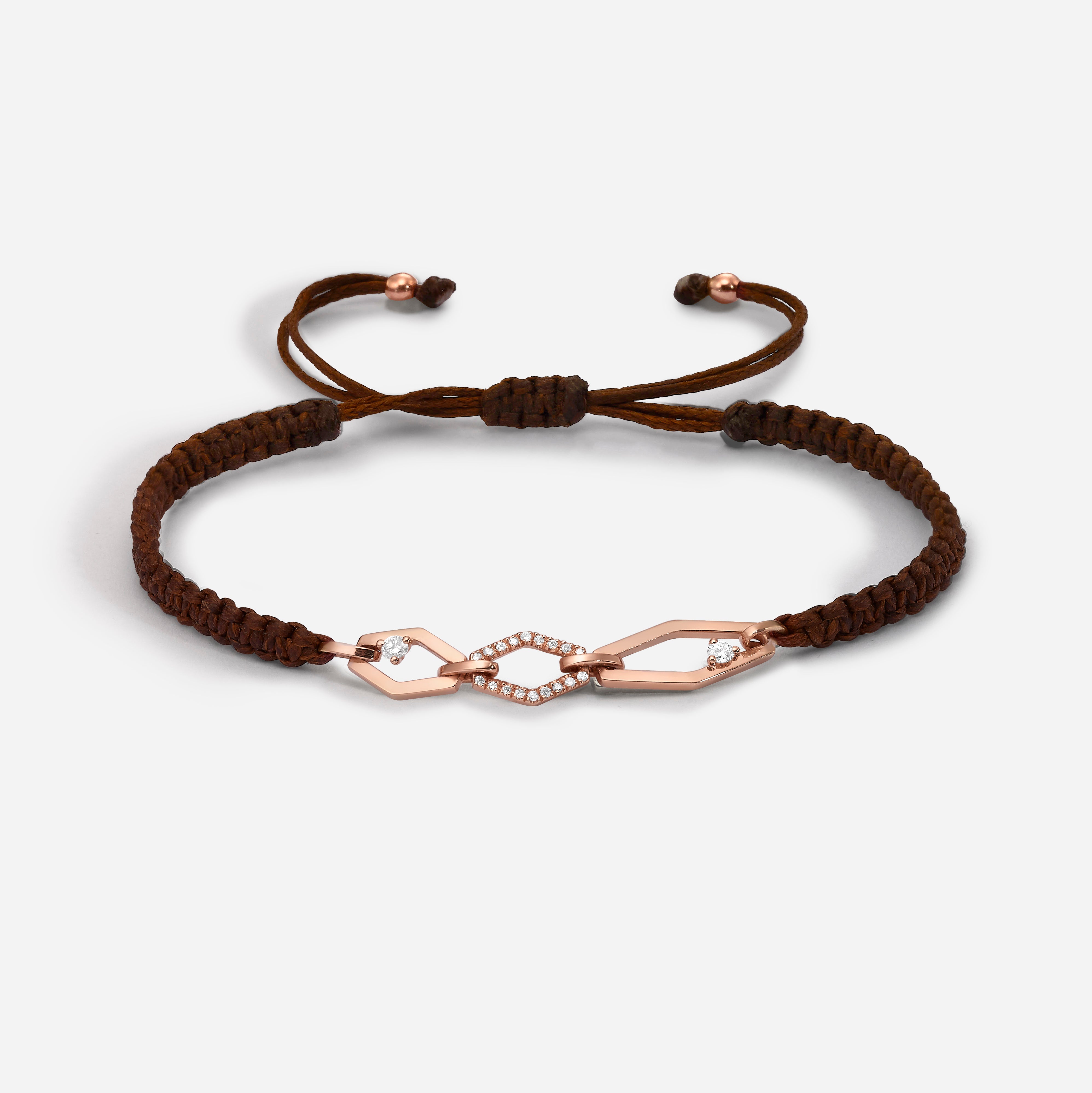 Le Pyramid | Macrame Bracelet