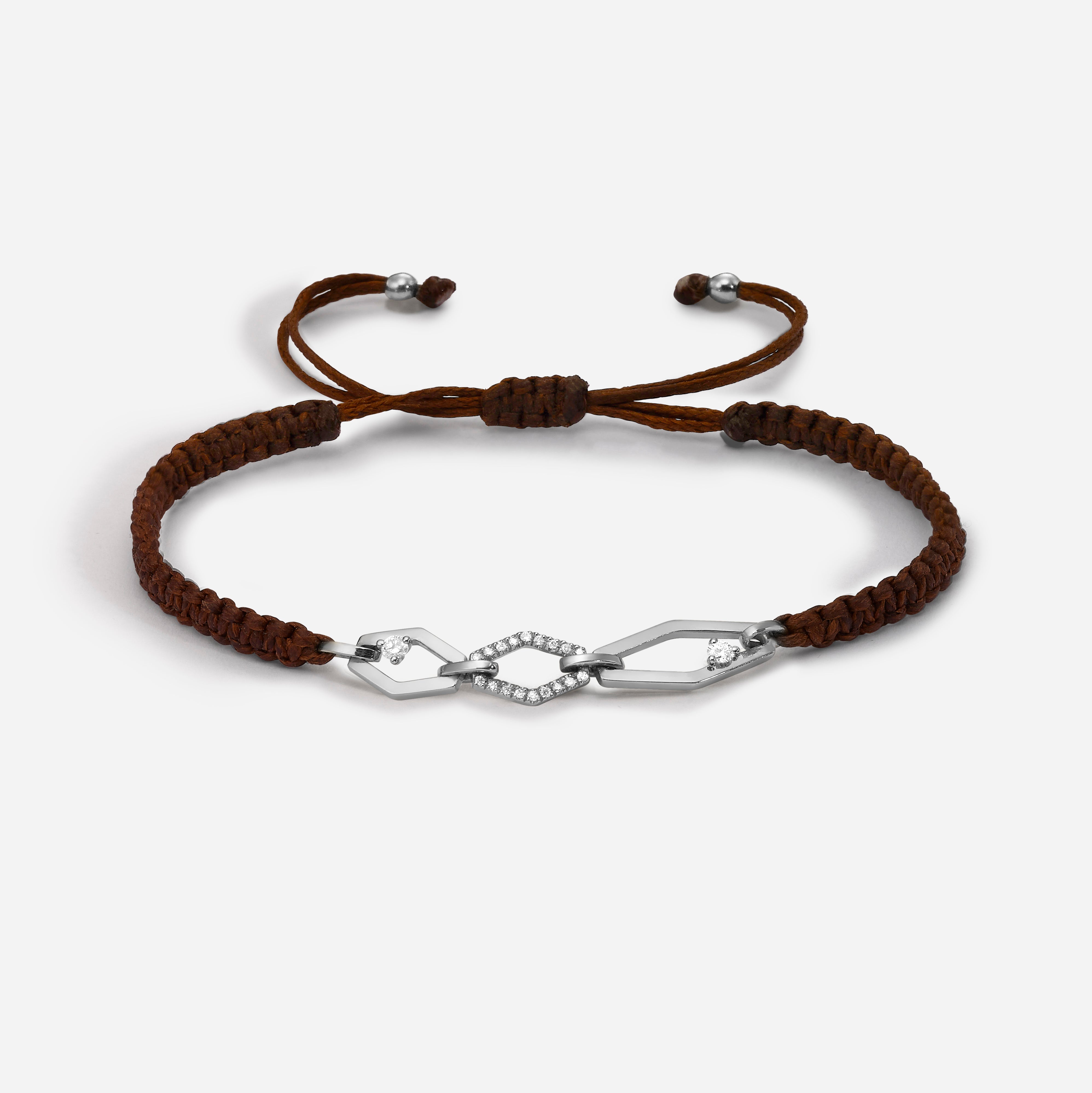 Le Pyramid | Macrame Bracelet