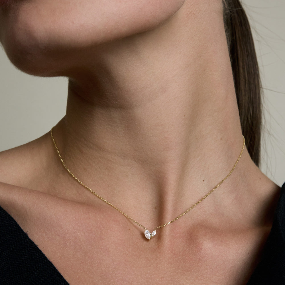 Marquise & Me | Marquise Diamonds Pendant