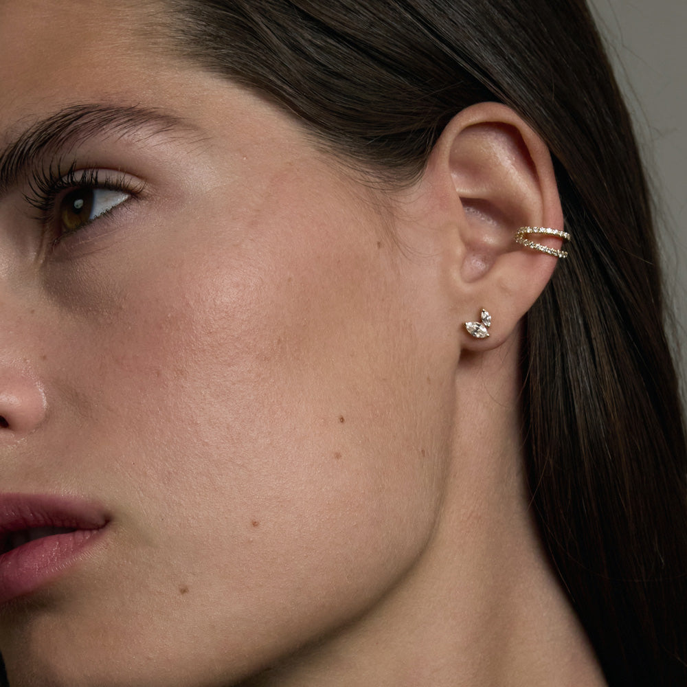 Coffer | Split Pavé Cuff