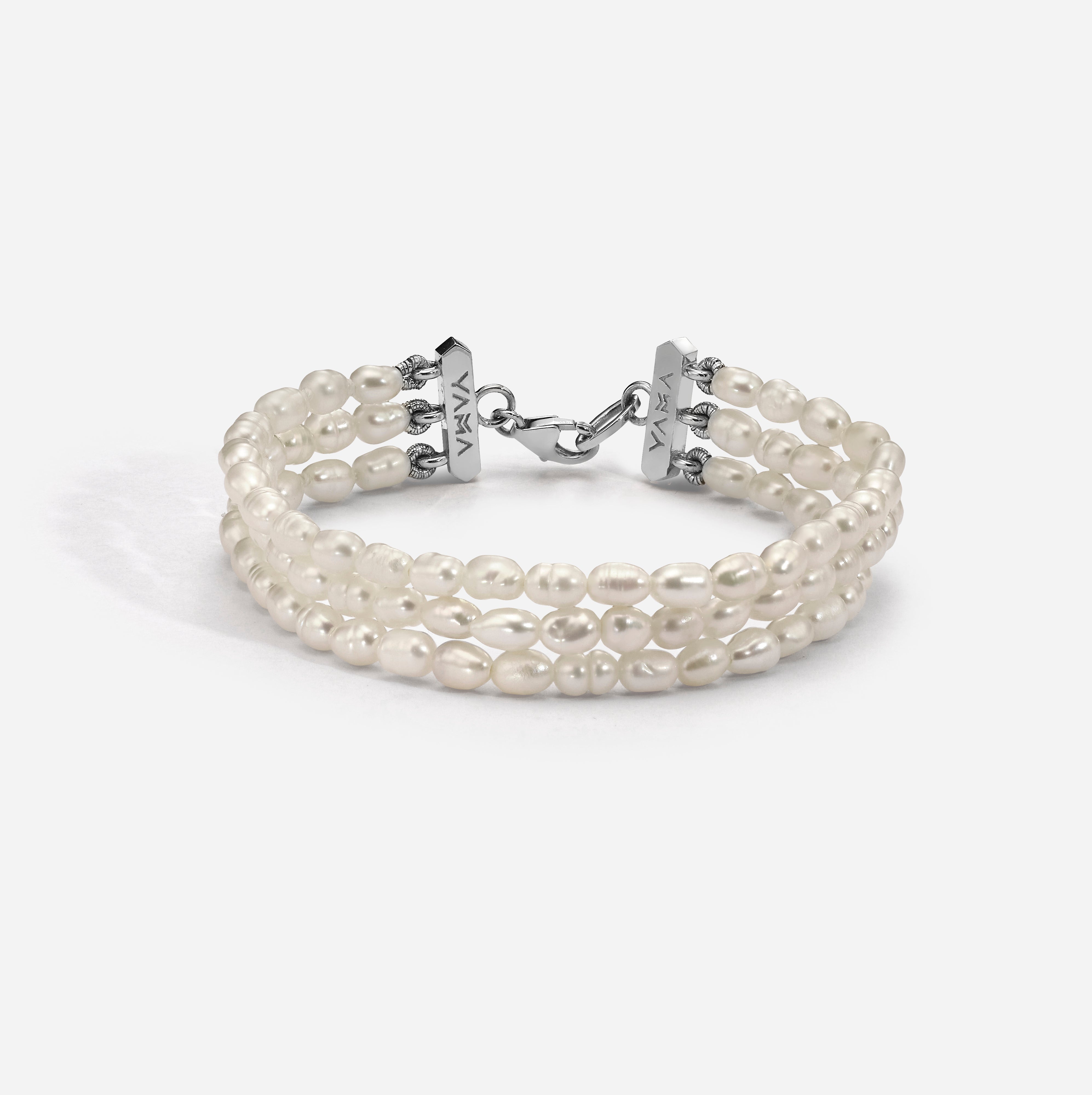 La Pearl | Triple Rows Bracelet