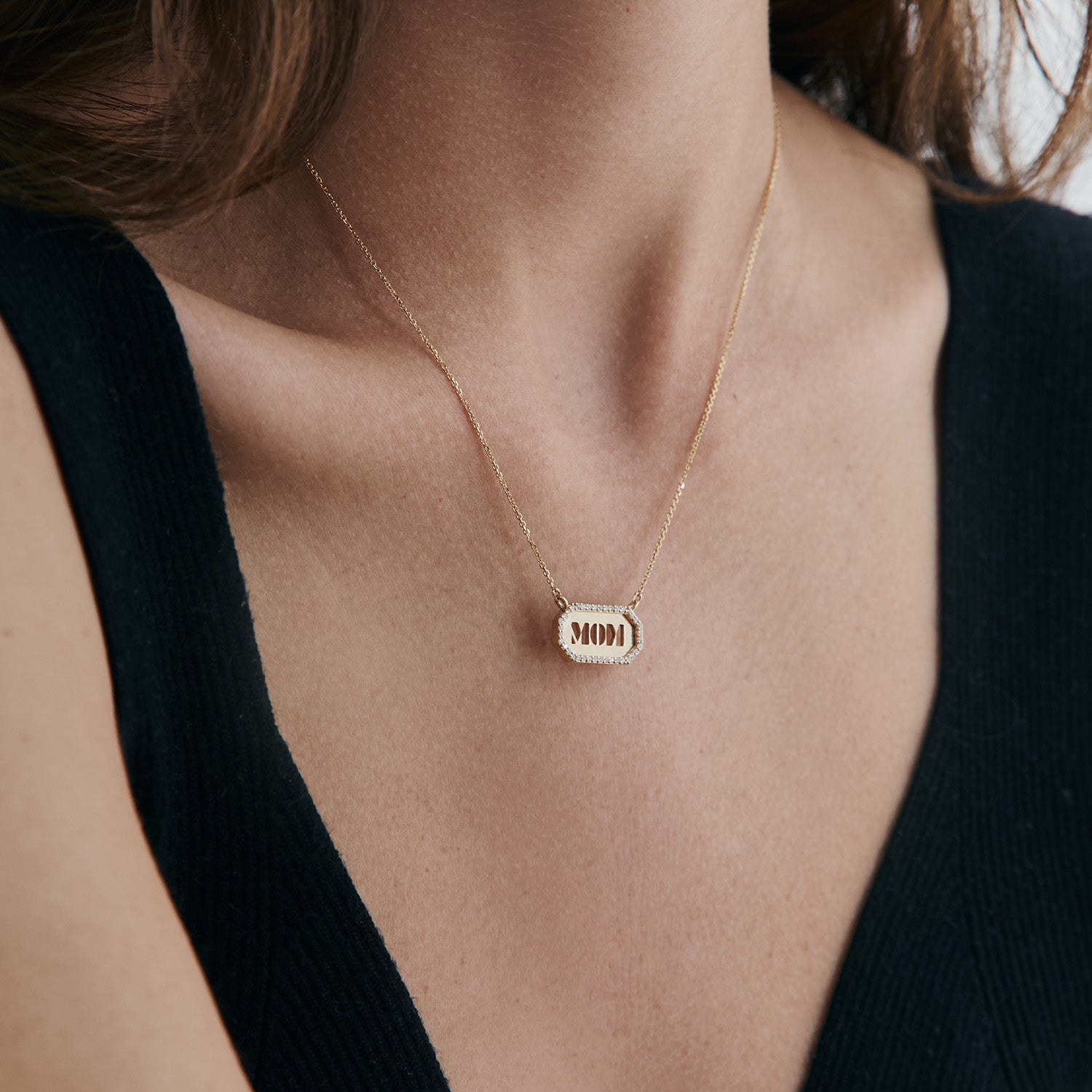 MOM Cool | Tag Necklace