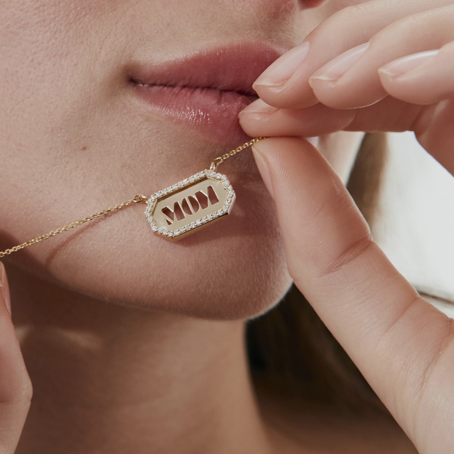 MOM Cool | Tag Necklace