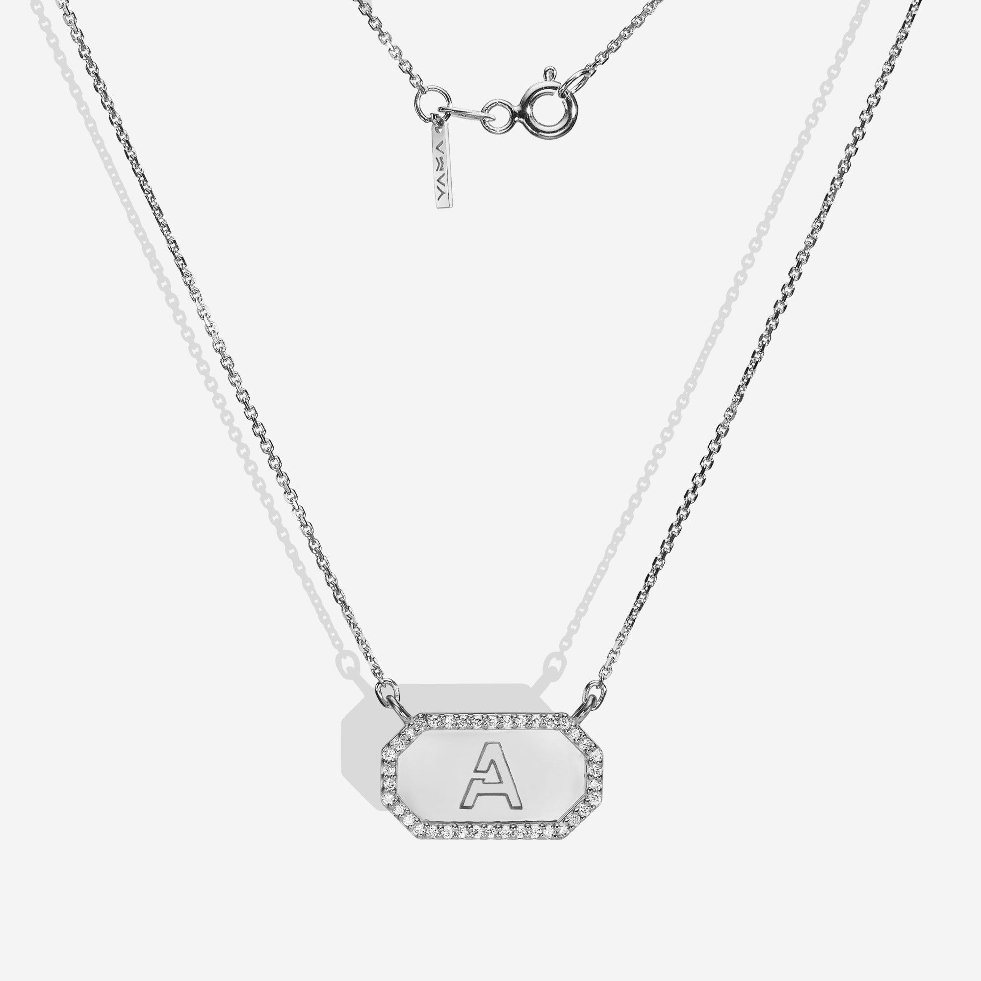 MOM Monogram | TAG NECKLACE