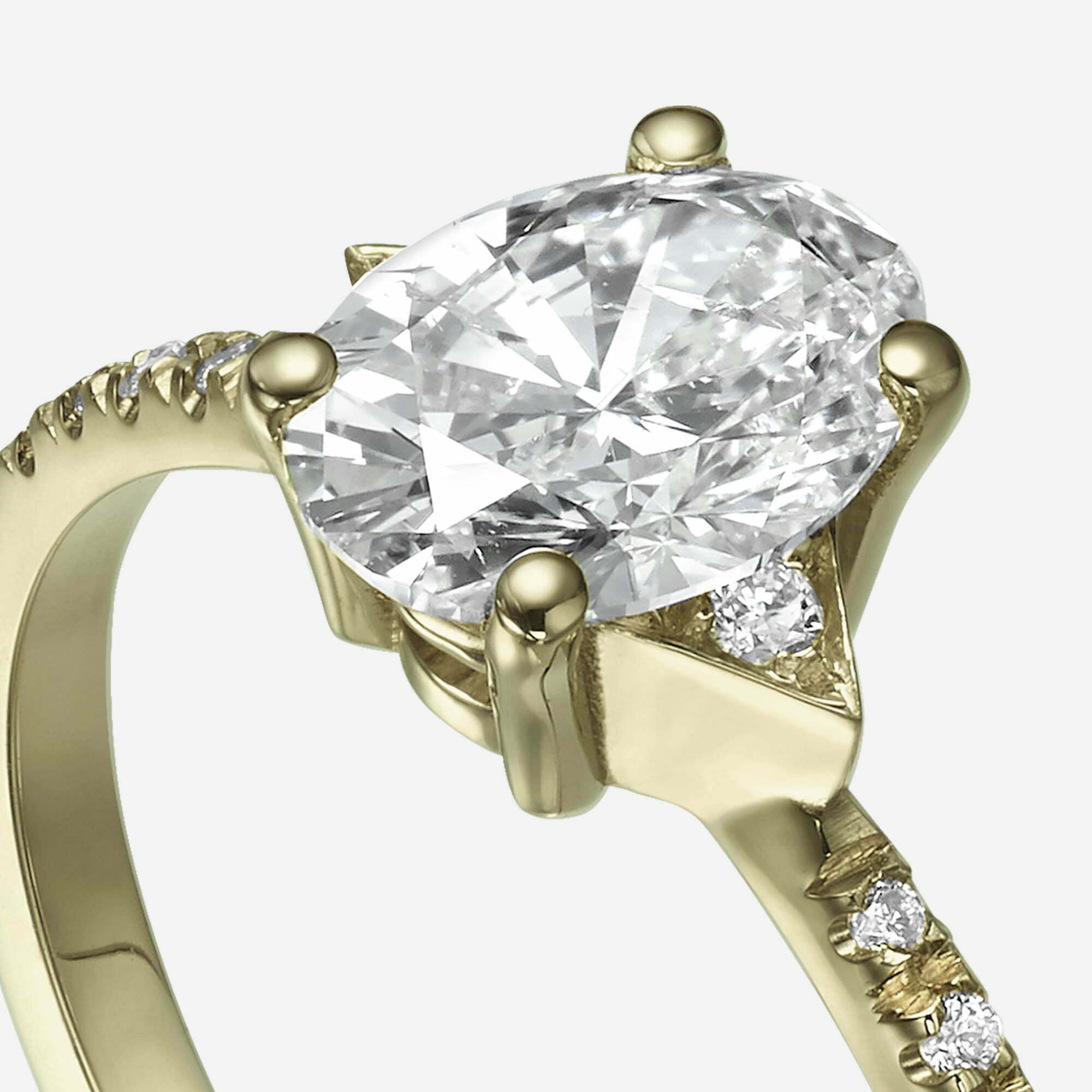 The Illusion | Oval Pavé