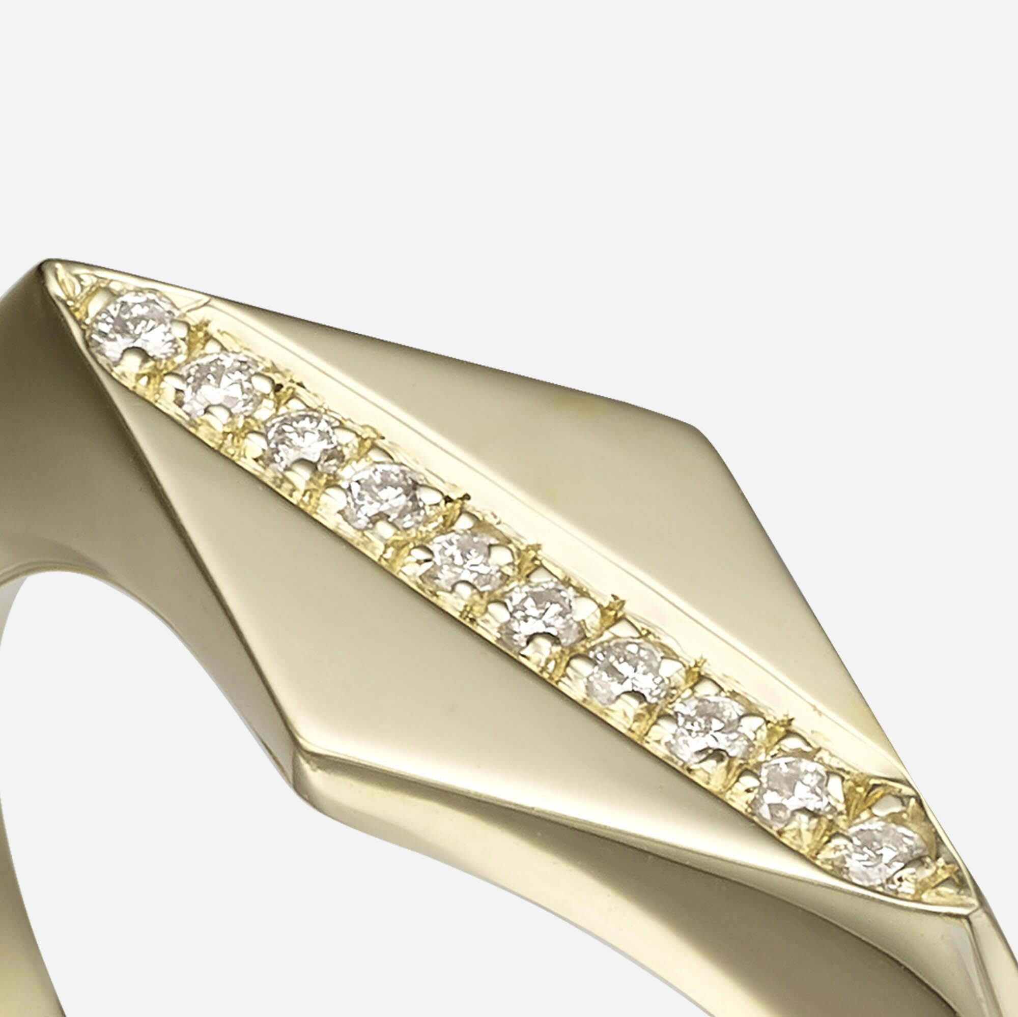 Jägger Signet Ring | Pavé