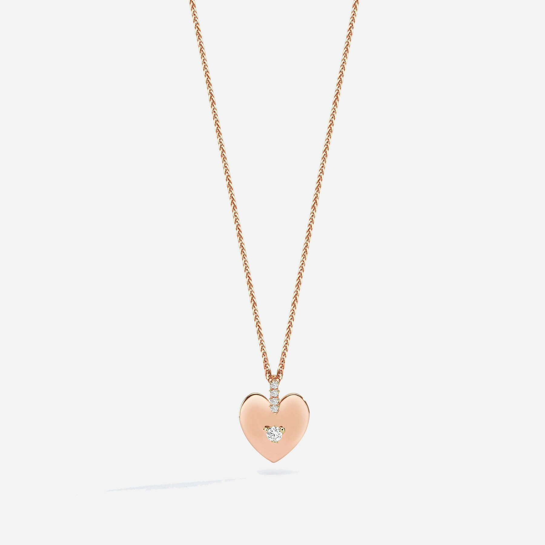 Hexi Diamond in My Heart |  Pendant