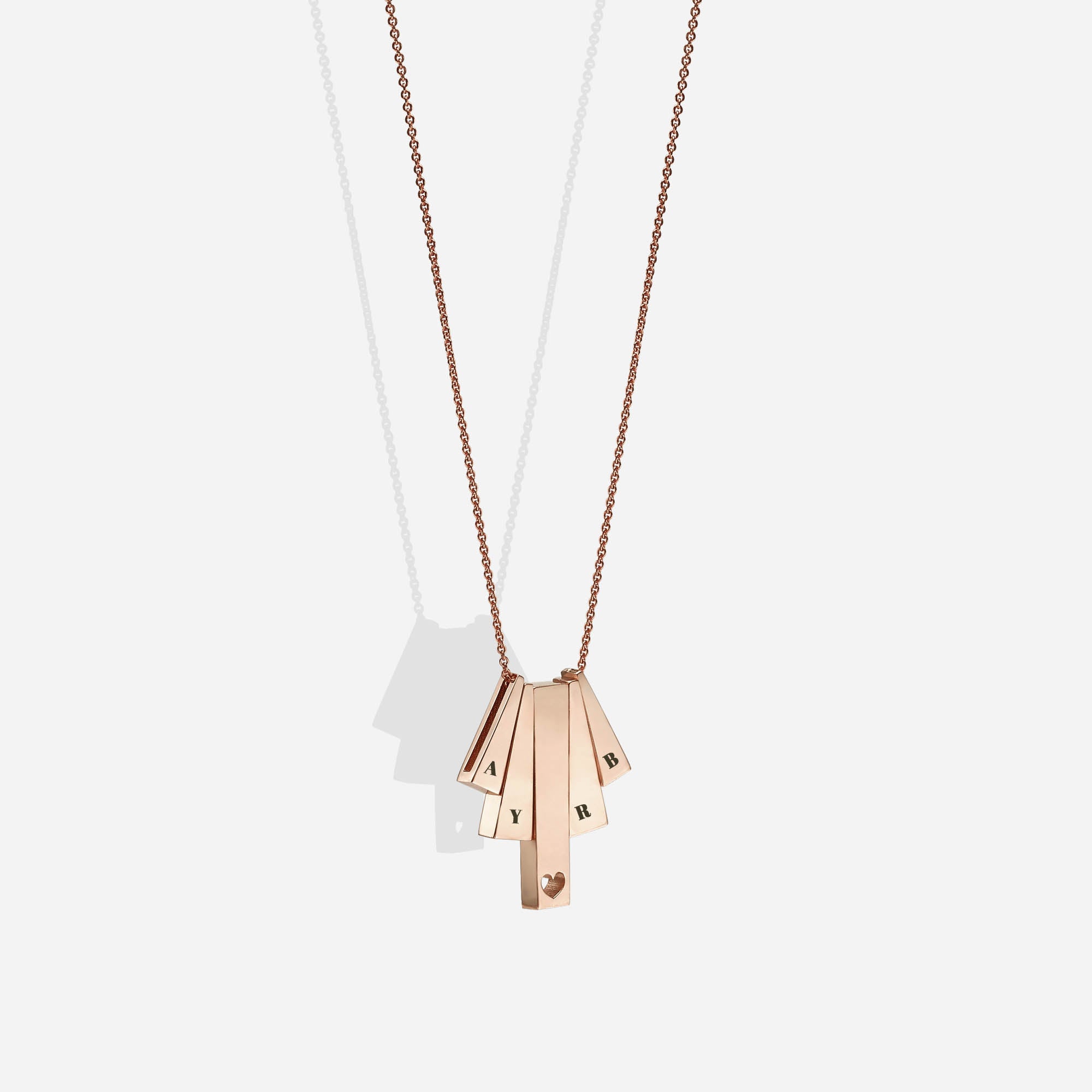Love Bar | Heart (5 Pendants)