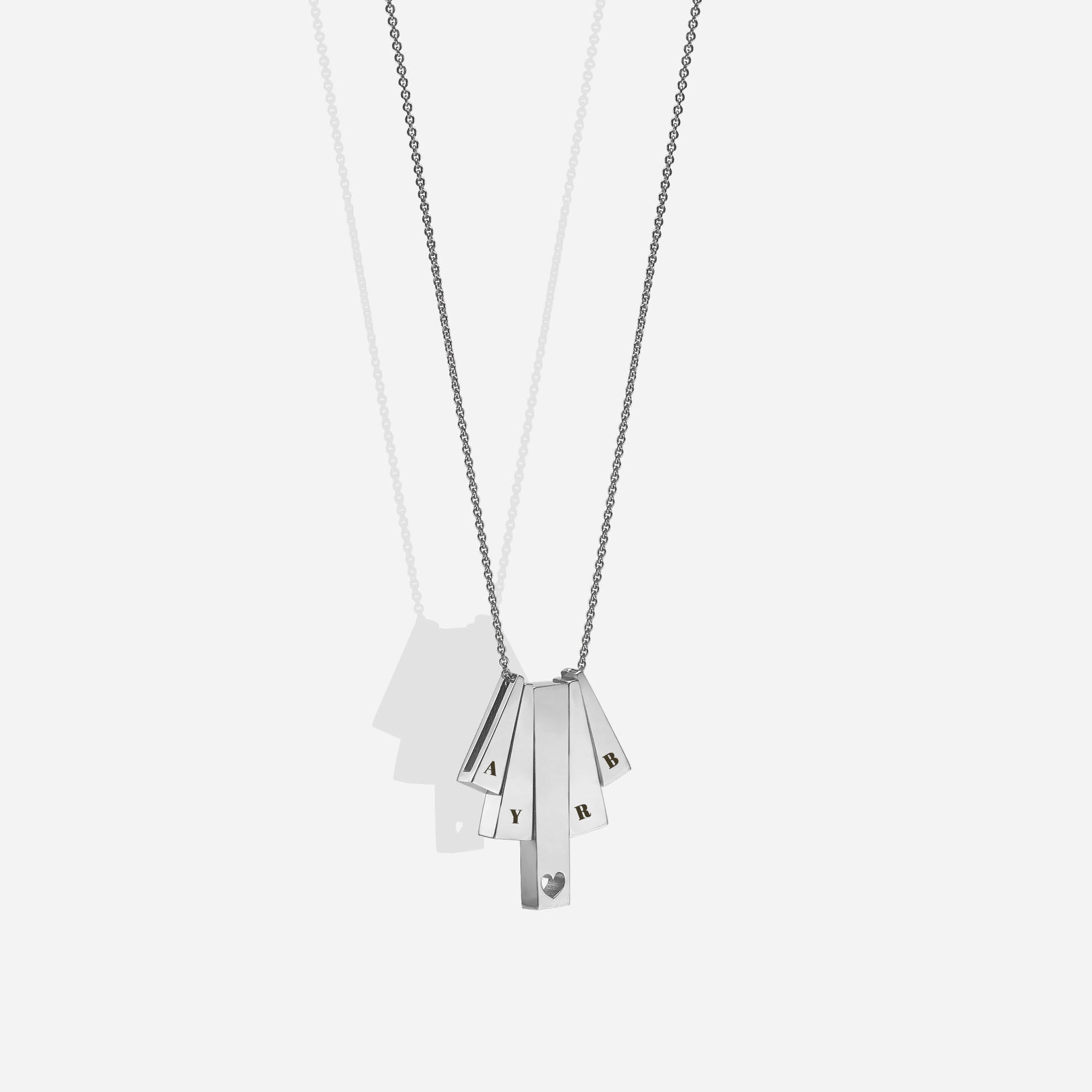 Love Bar | Heart (5 Pendants)