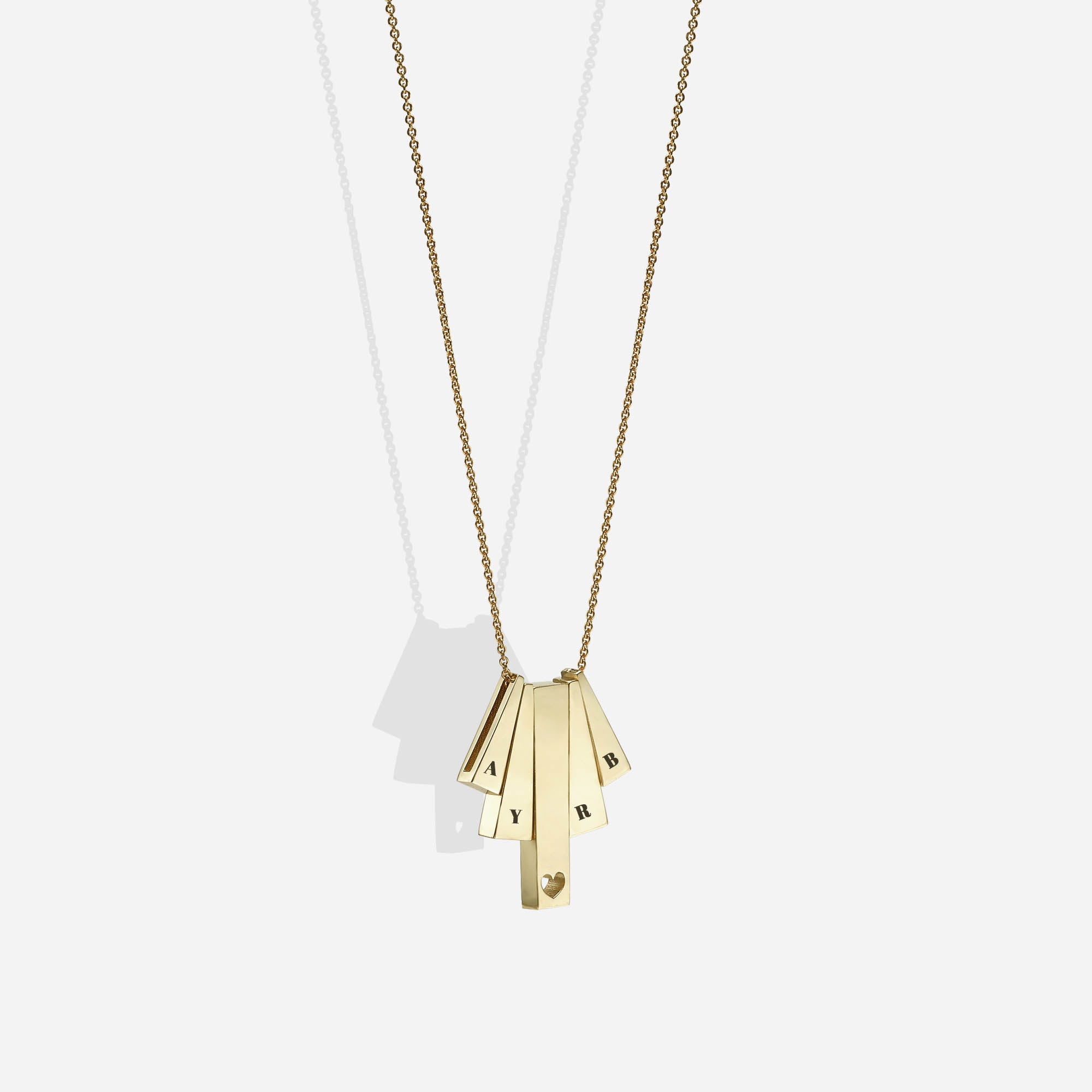 Love Bar | Heart (5 Pendants)