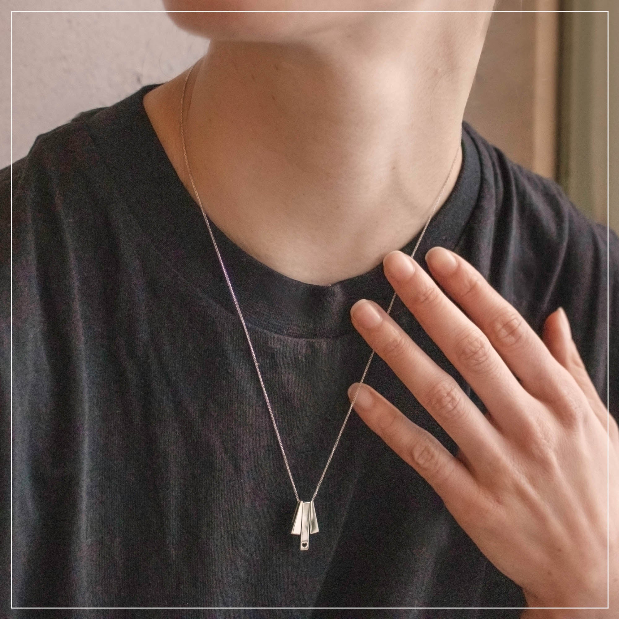 Love Bar | Heart (3 Pendants)