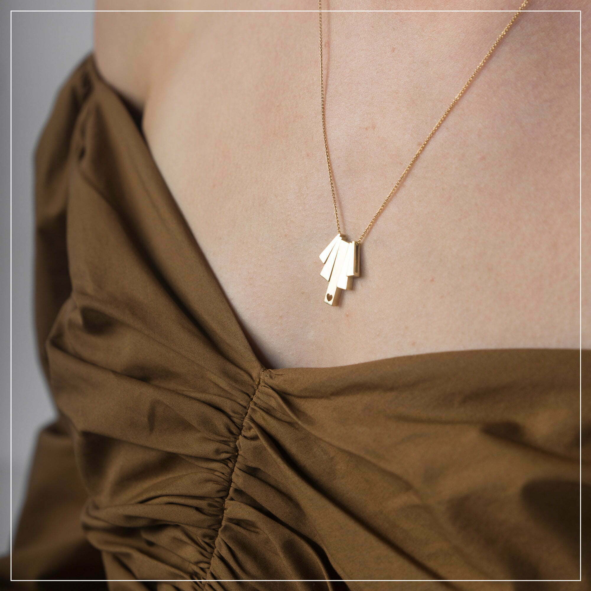 Love Bar | Heart (5 Pendants)