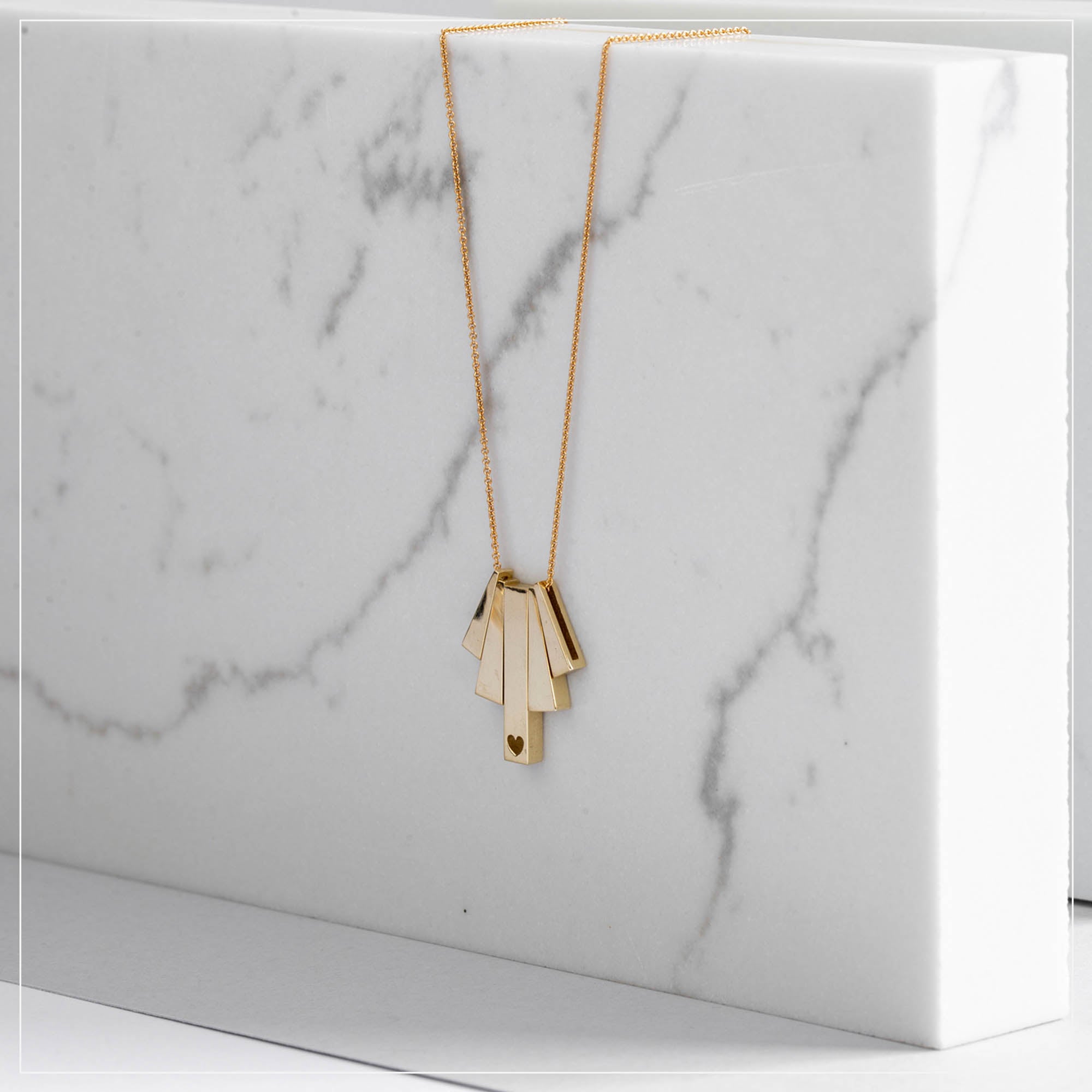 Love Bar | Heart (5 Pendants)