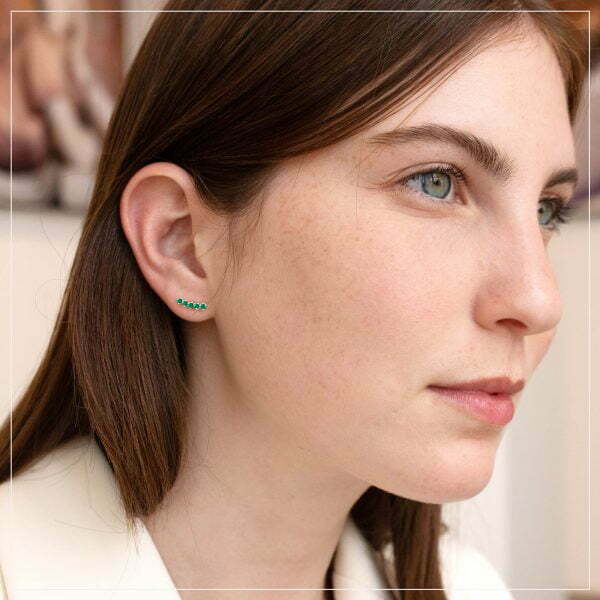 Gaia Gemstone Studs