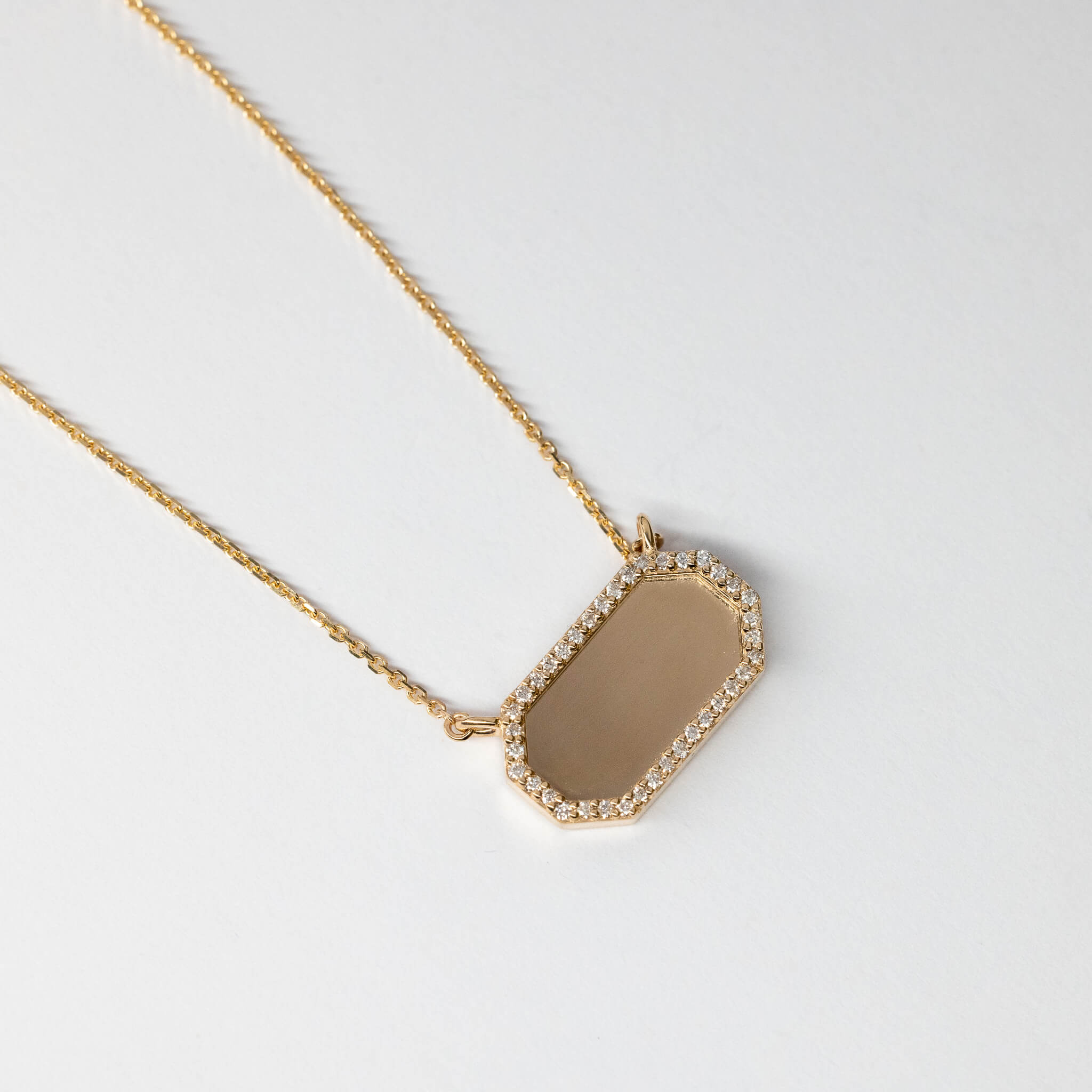 MOM Engrave | Tag Necklace