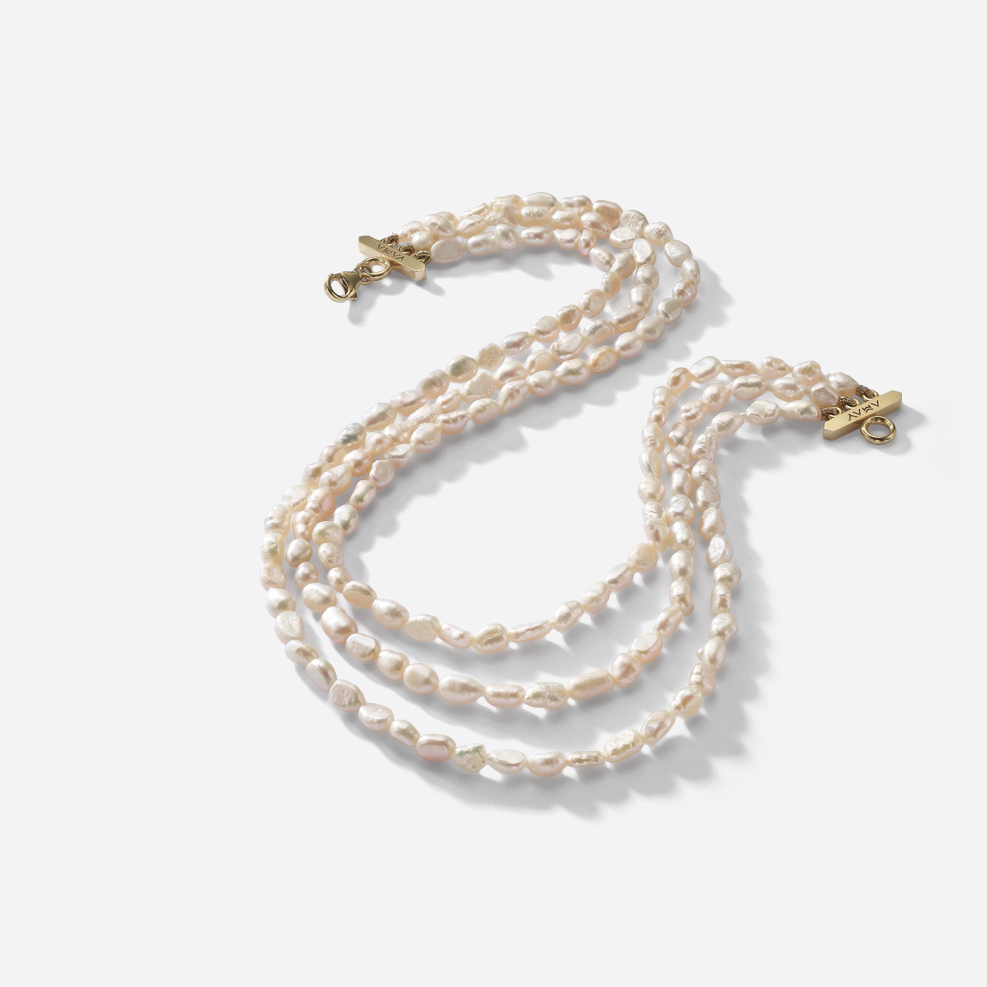 La Pearl | Triple Amorphic Oval Row