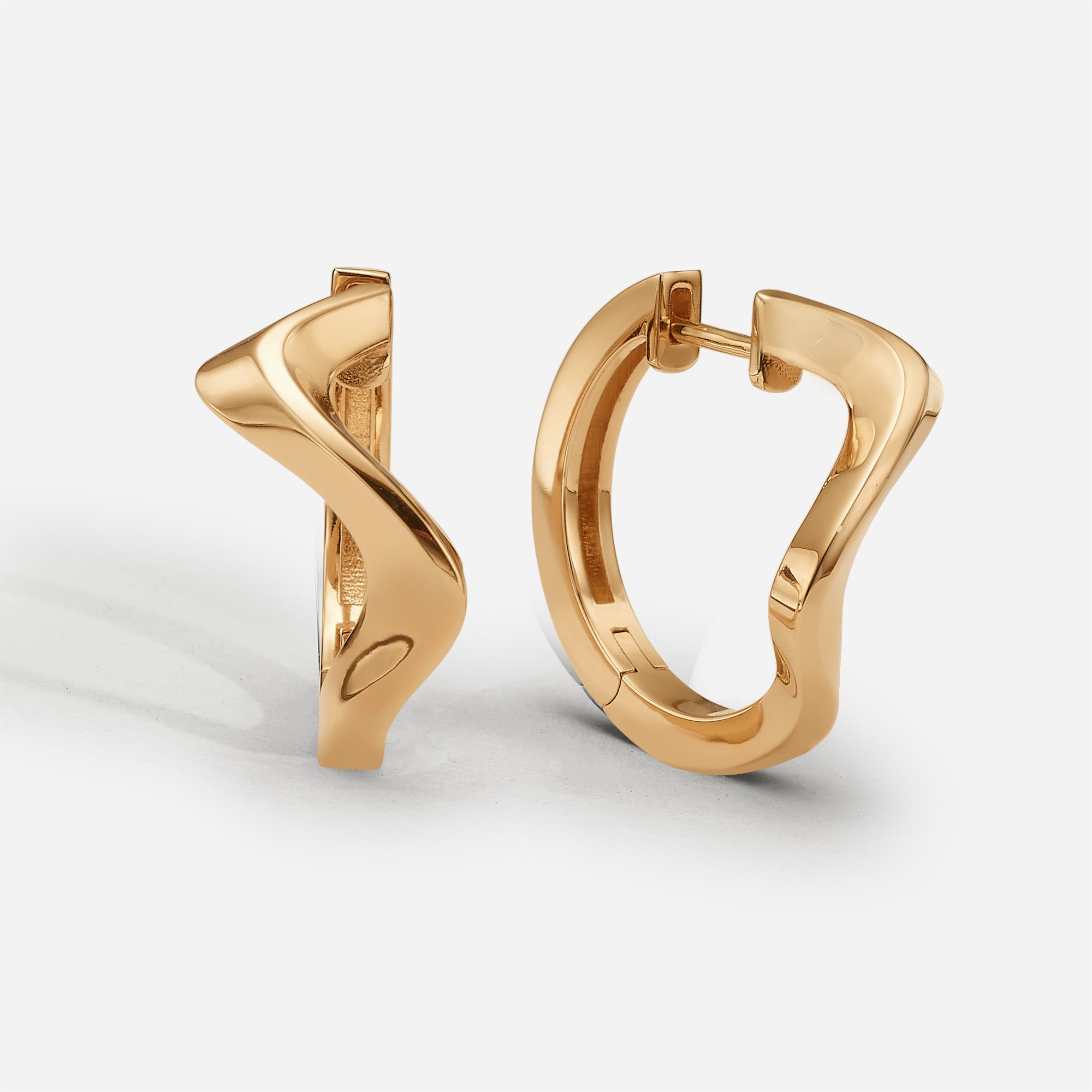 Parametric Solid |  Gold Hoops