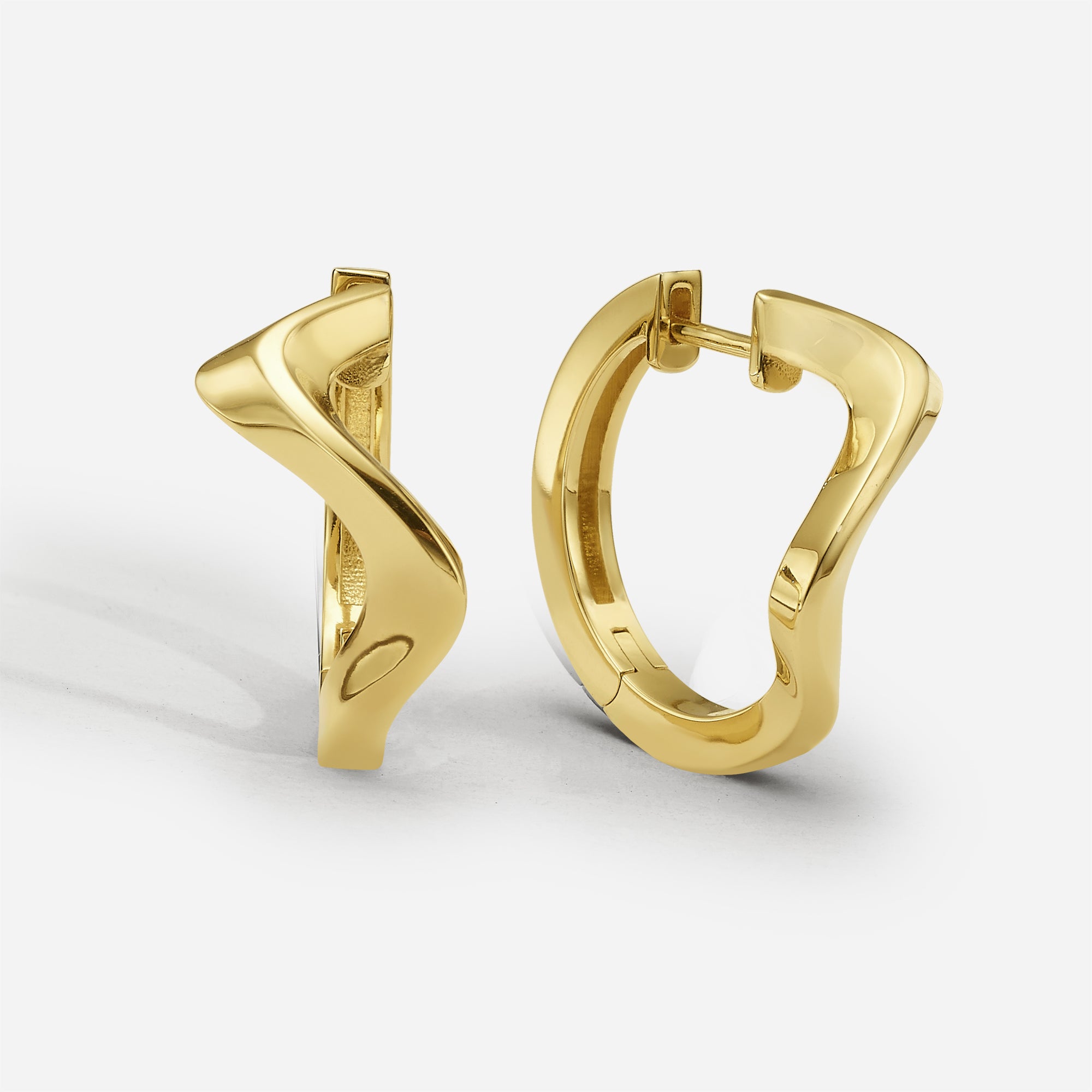 Parametric Solid |  Gold Hoops