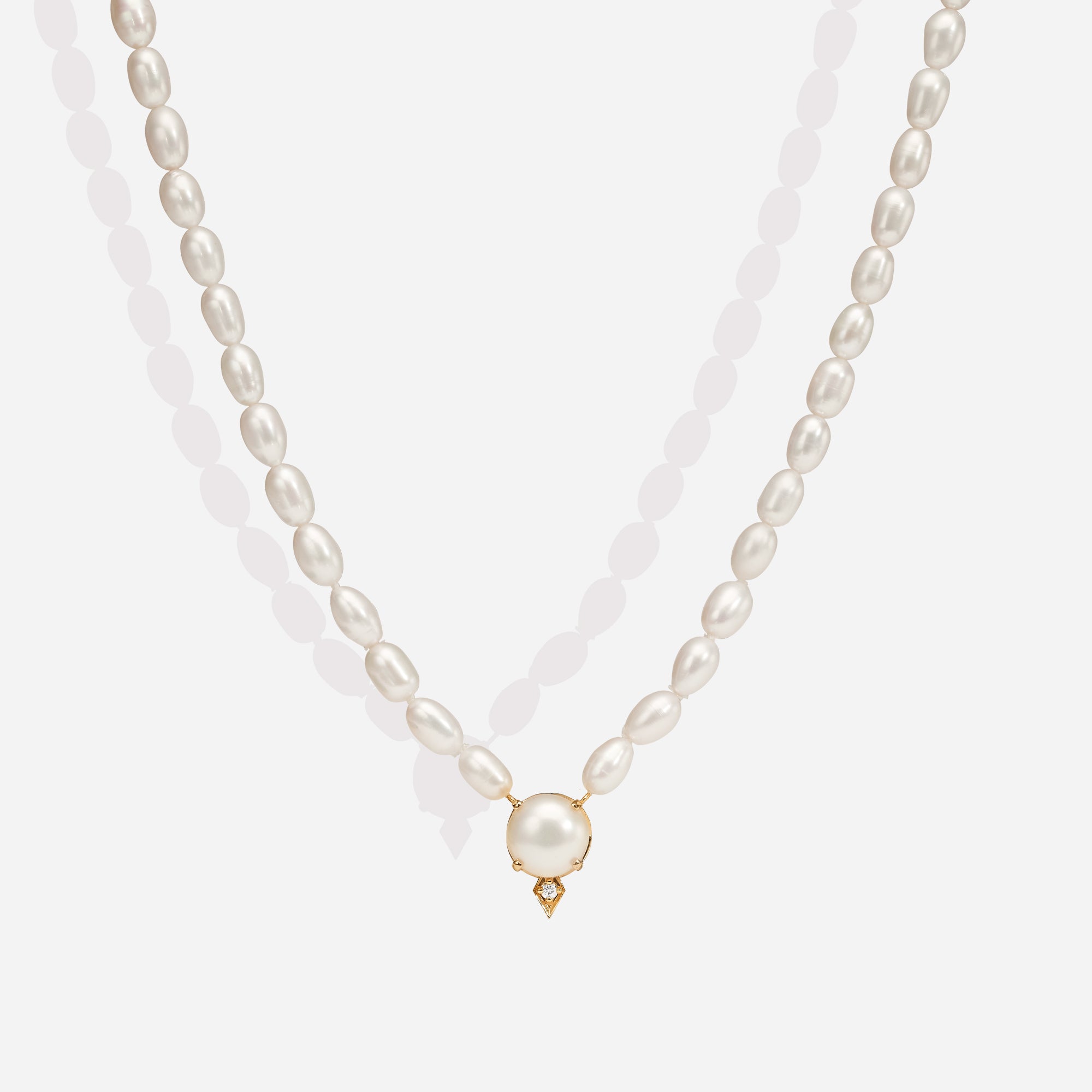 La Pearl Jagger | Pearl  Necklace