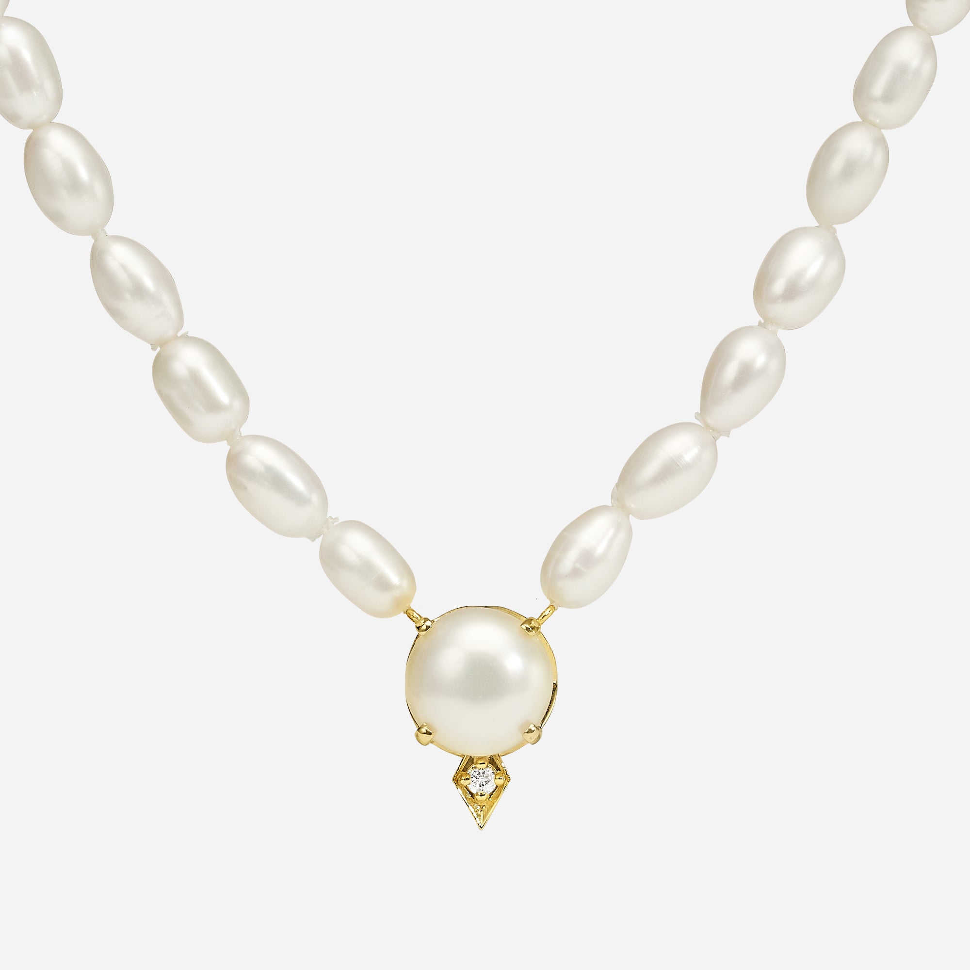 La Pearl Jagger | Pearl  Necklace