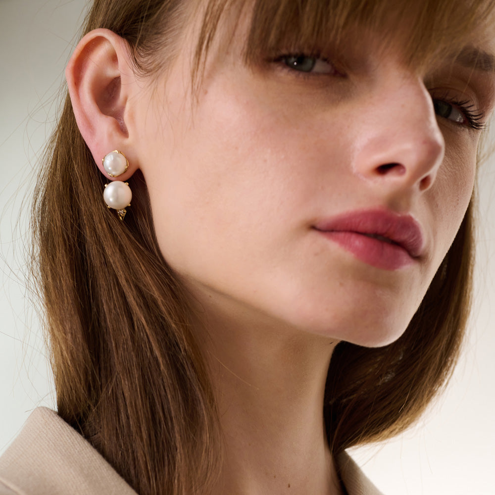 LA PEARL CLASSIC | Jacket Earring