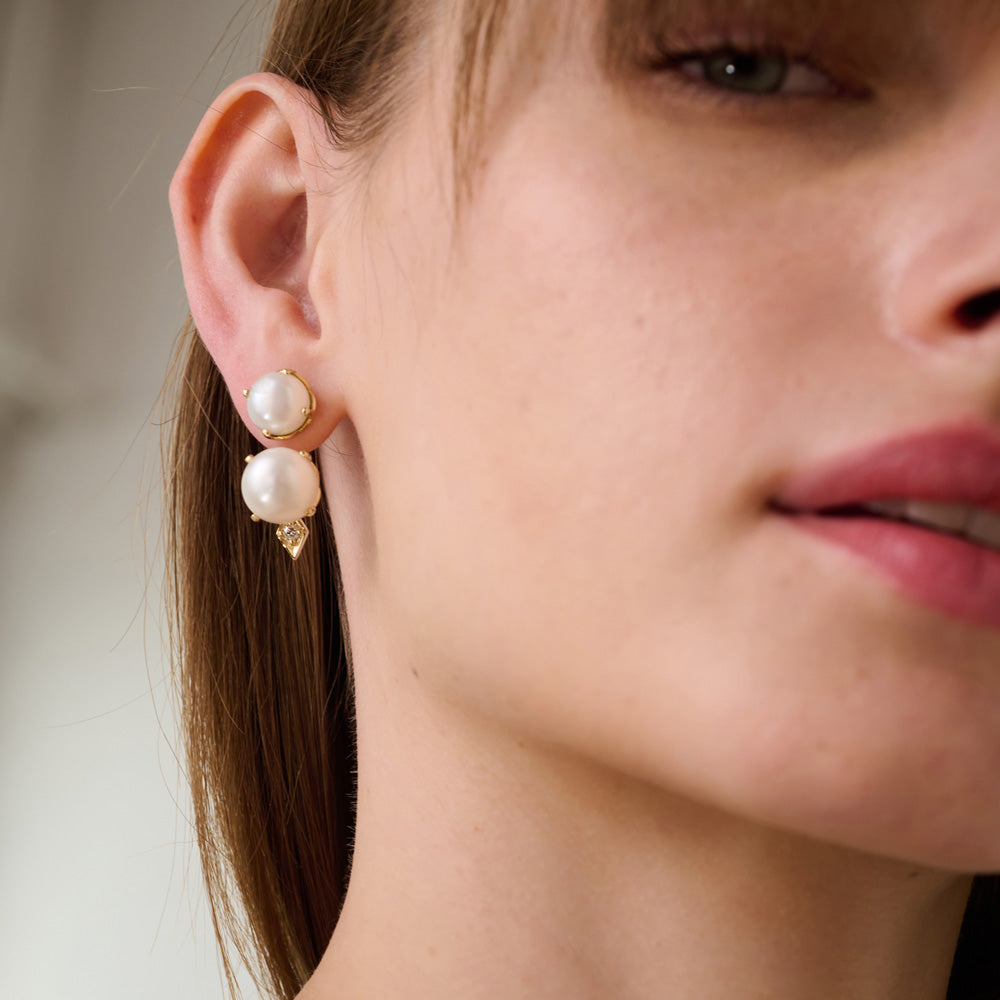 LA PEARL CLASSIC | Jacket Earring