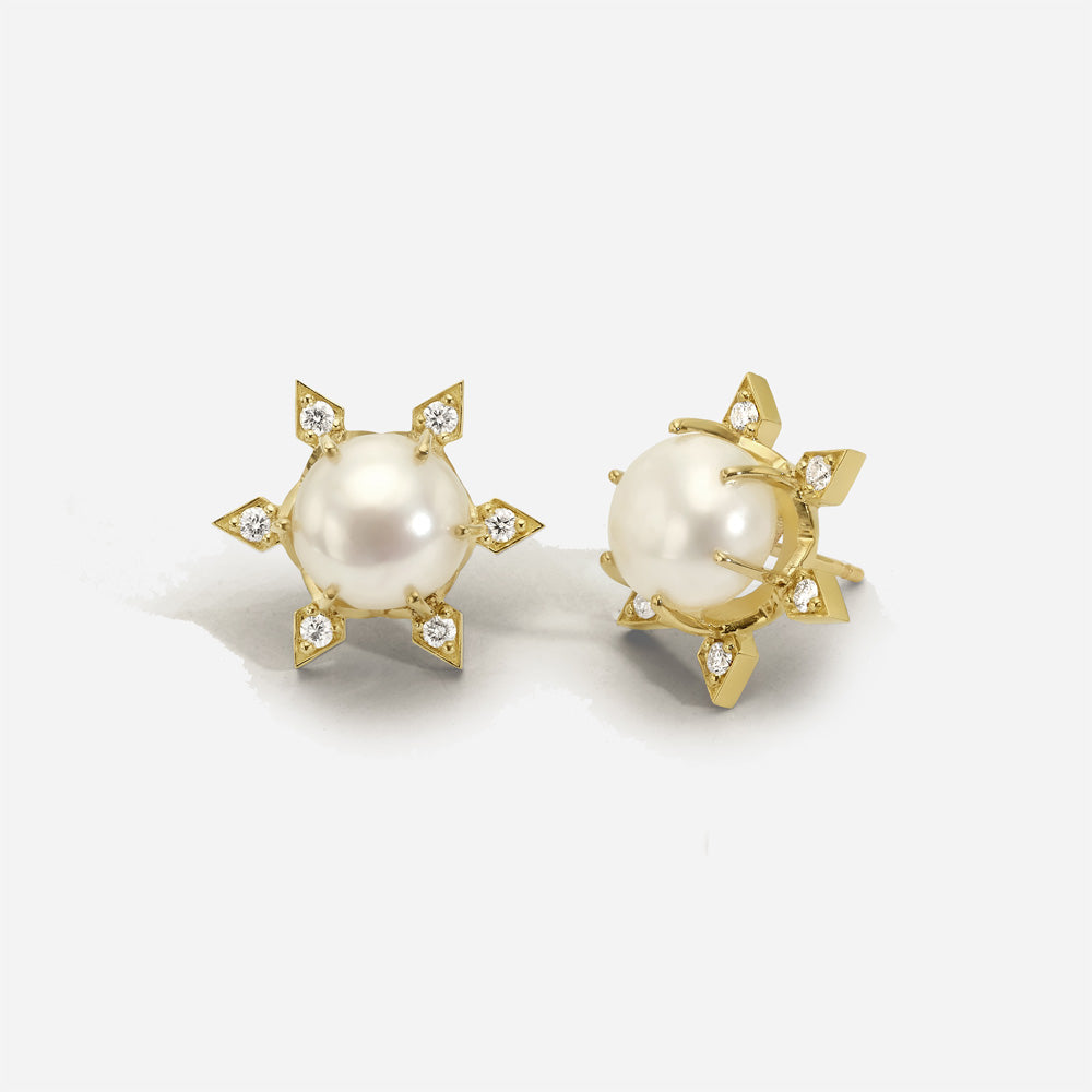 LA PEARL Stars | Pearl Studs