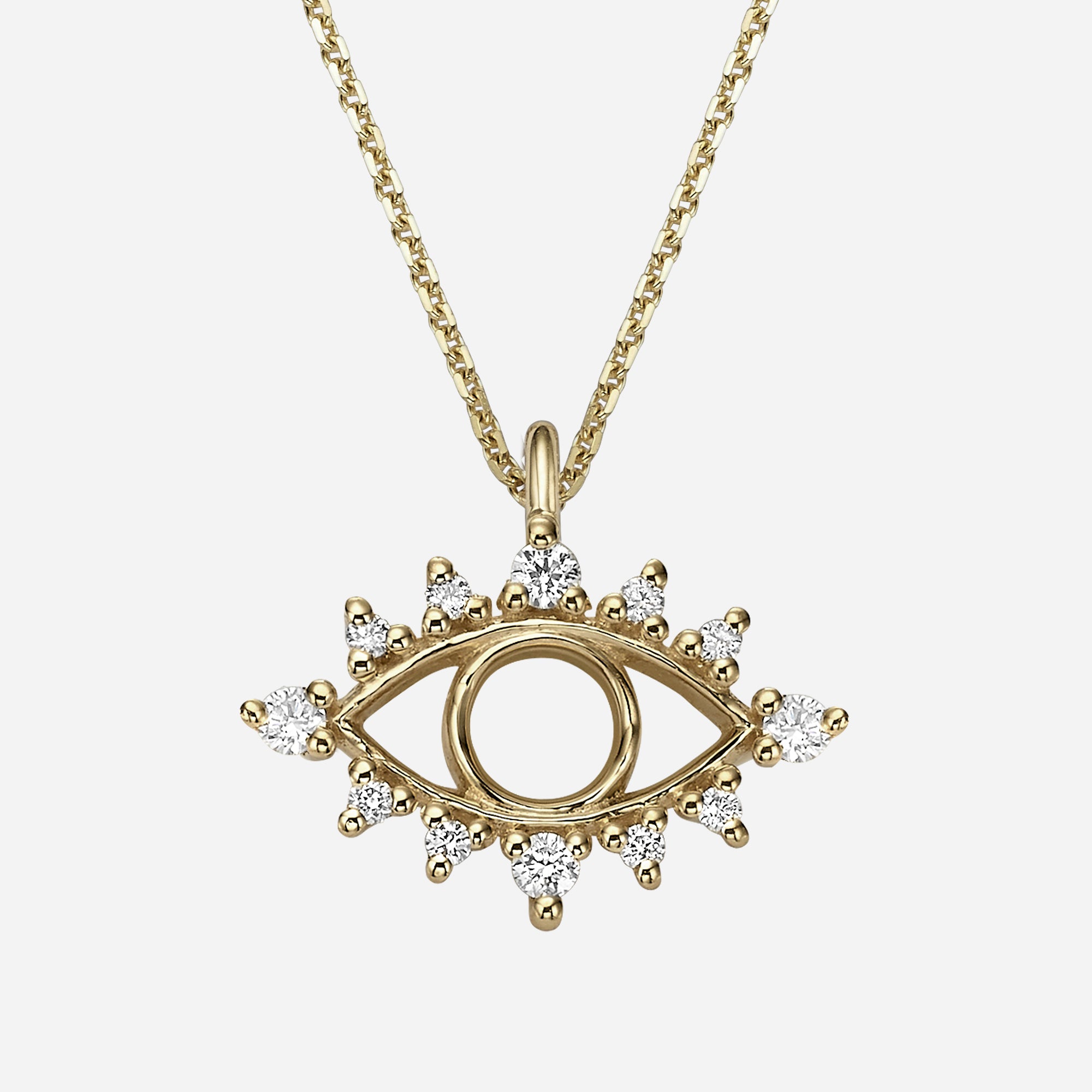 Eye of Hope | Diamonds Pendant