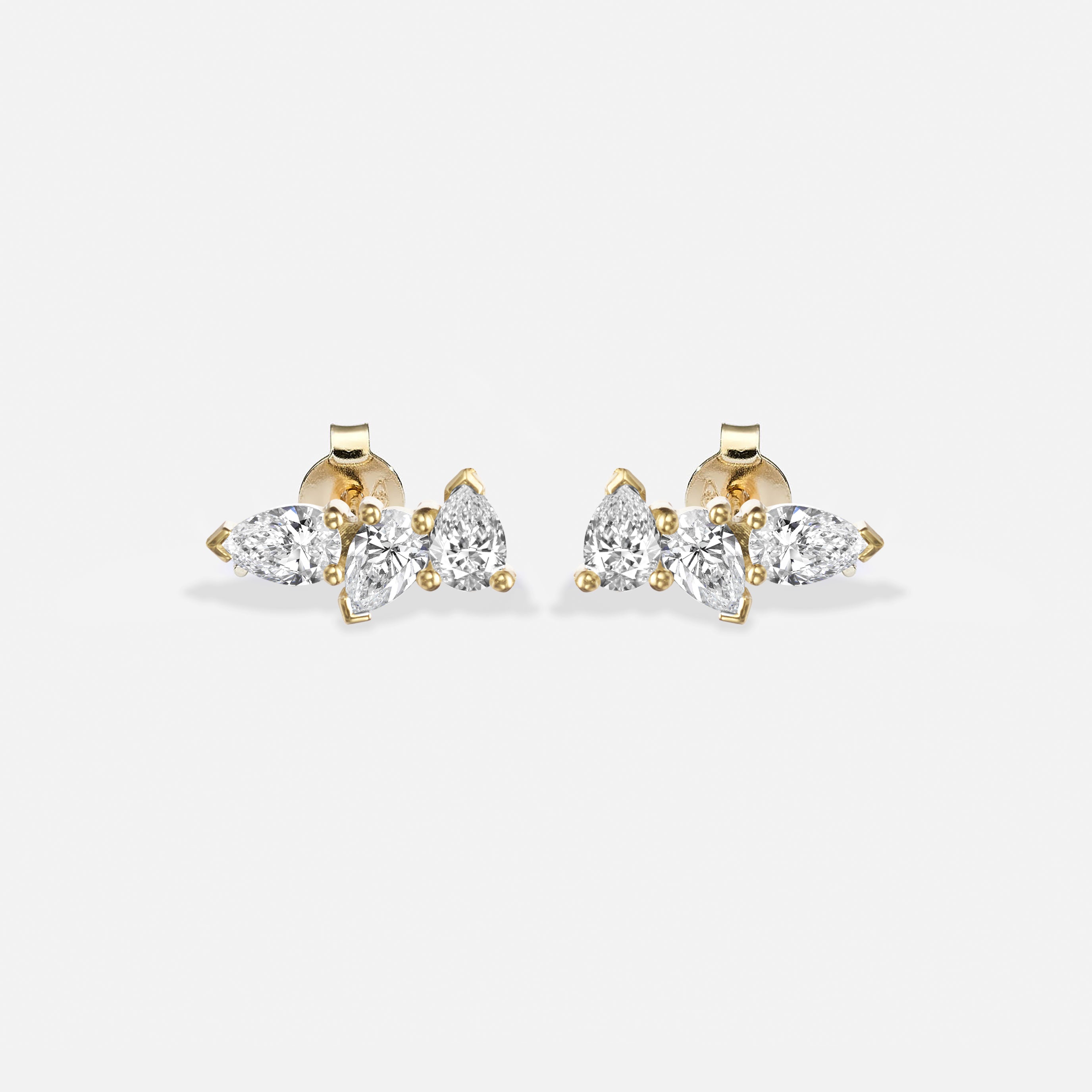Gyre |  Pear Studs