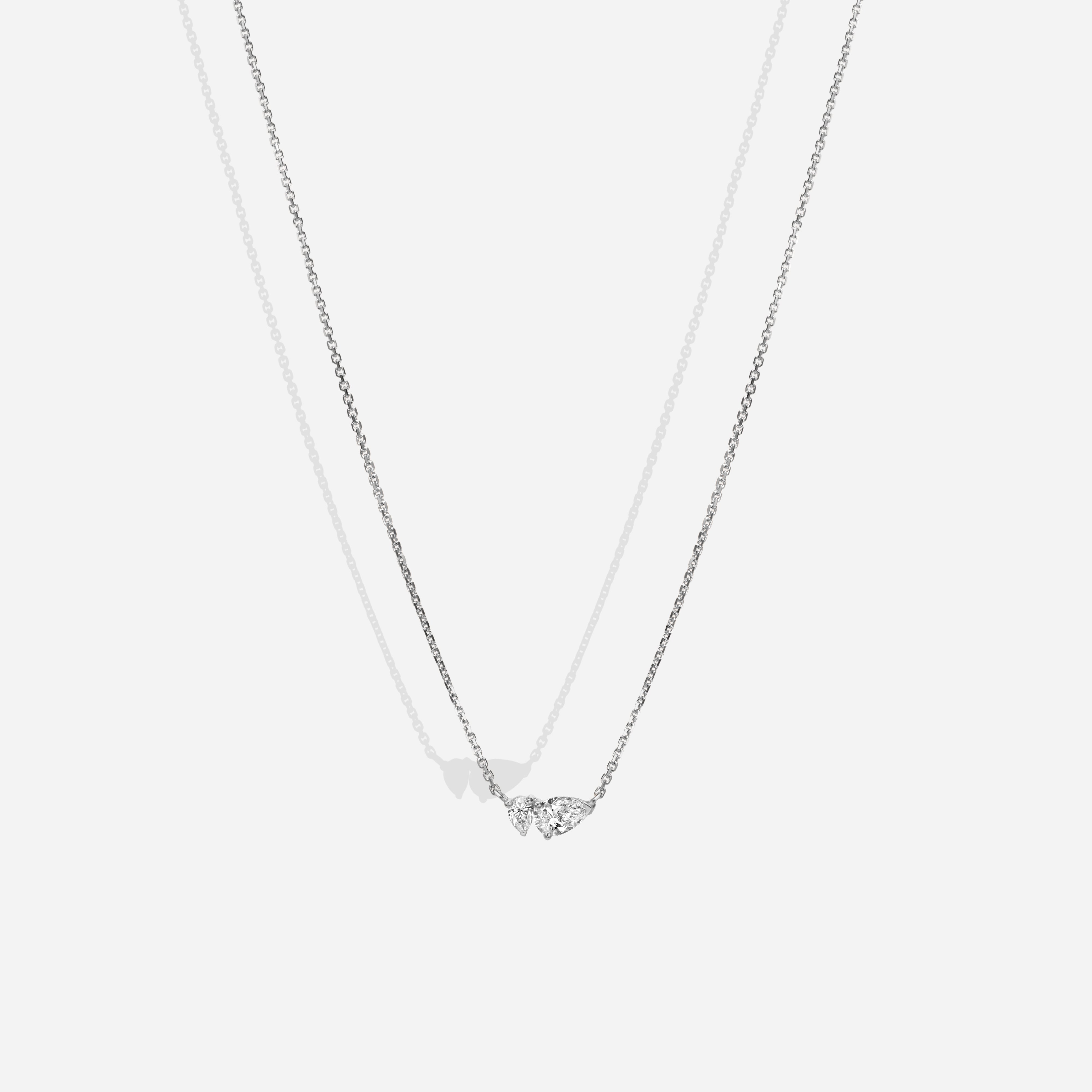 Pear & Me | Pear Diamonds Pendant