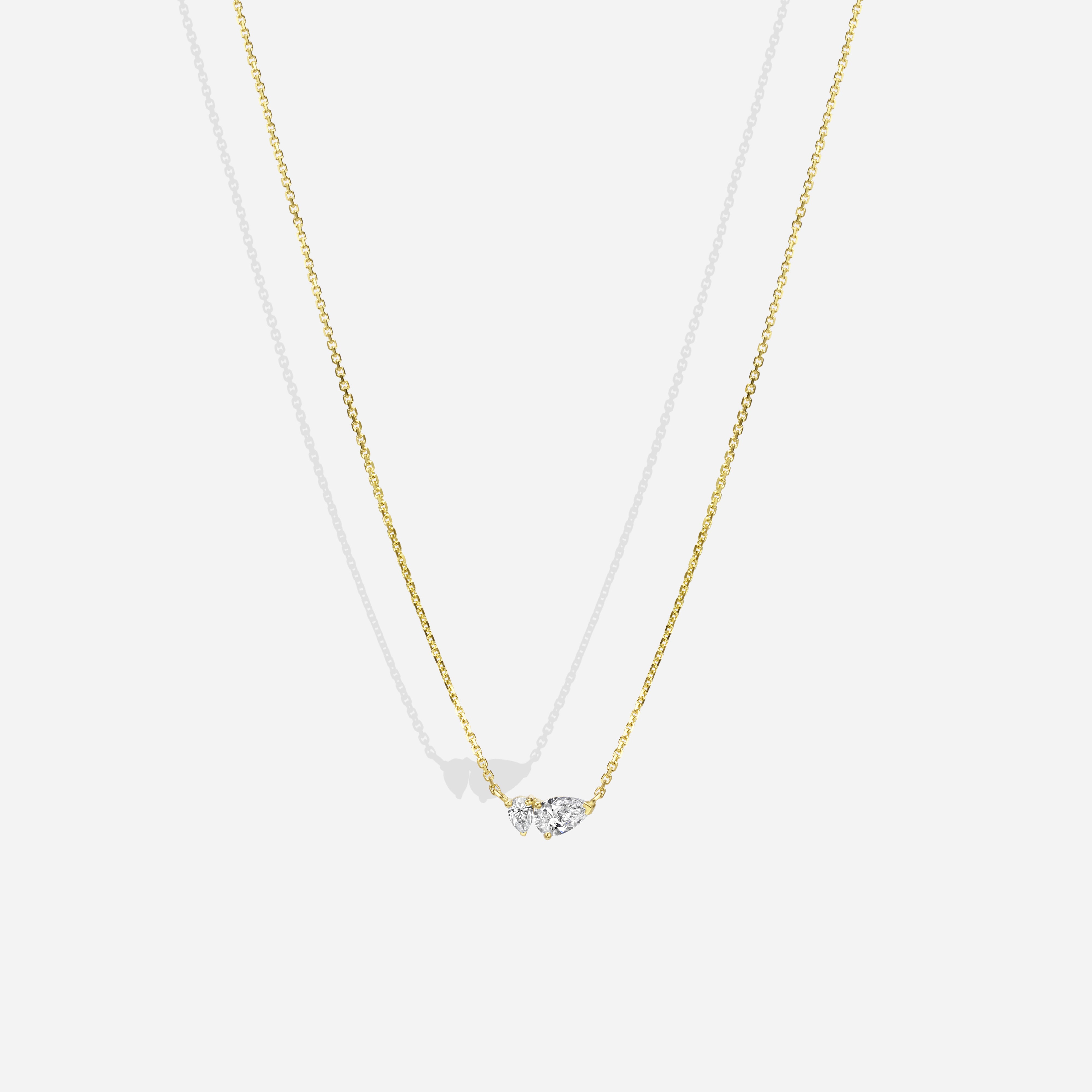 Pear & Me | Pear Diamonds Pendant