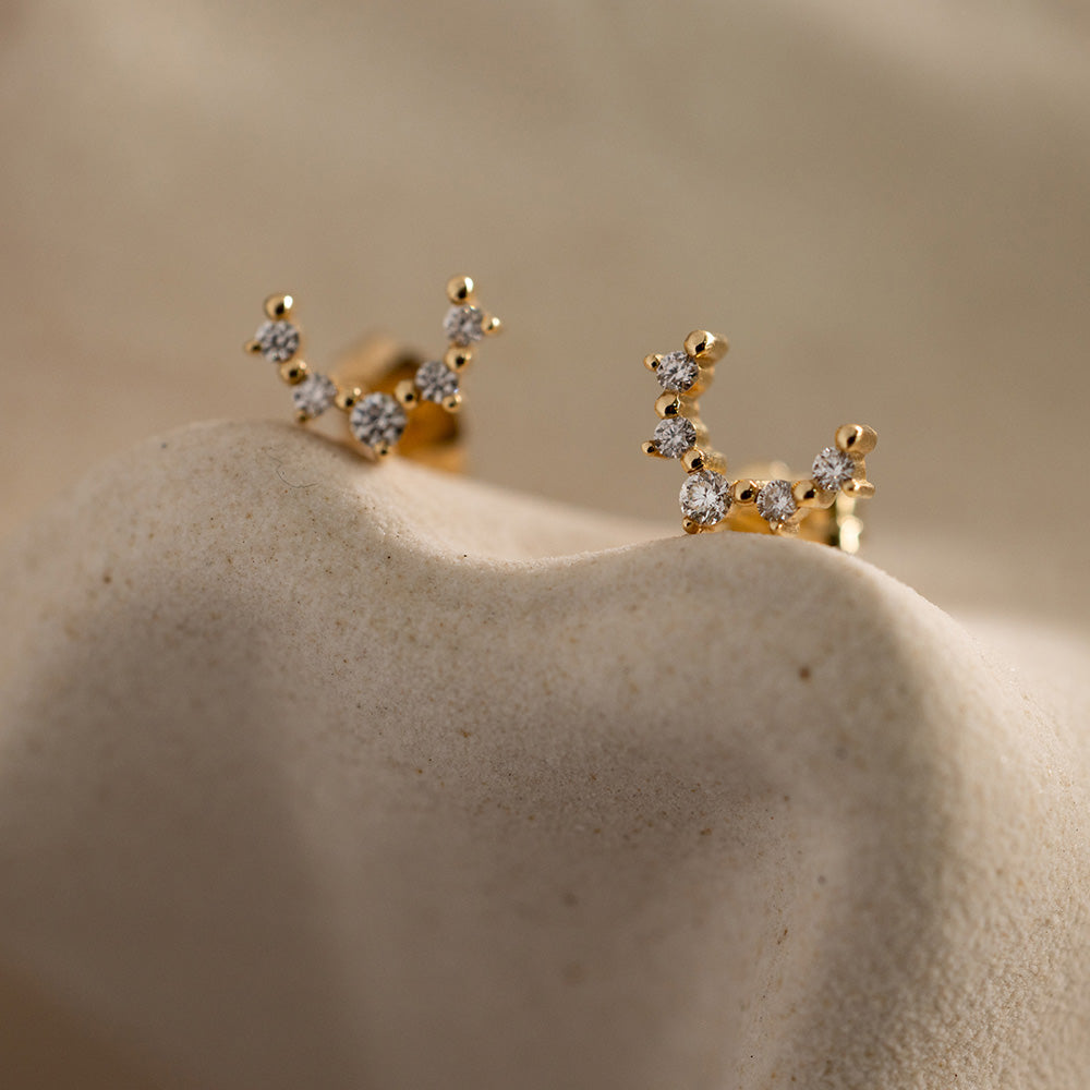 Gaia Horseshoe | Studs