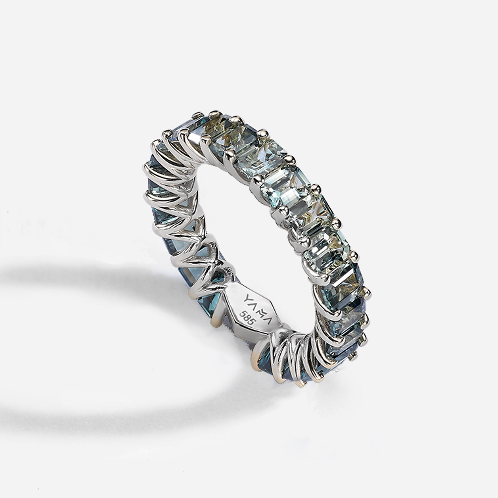 Hera | Emerald Cut Sapphires