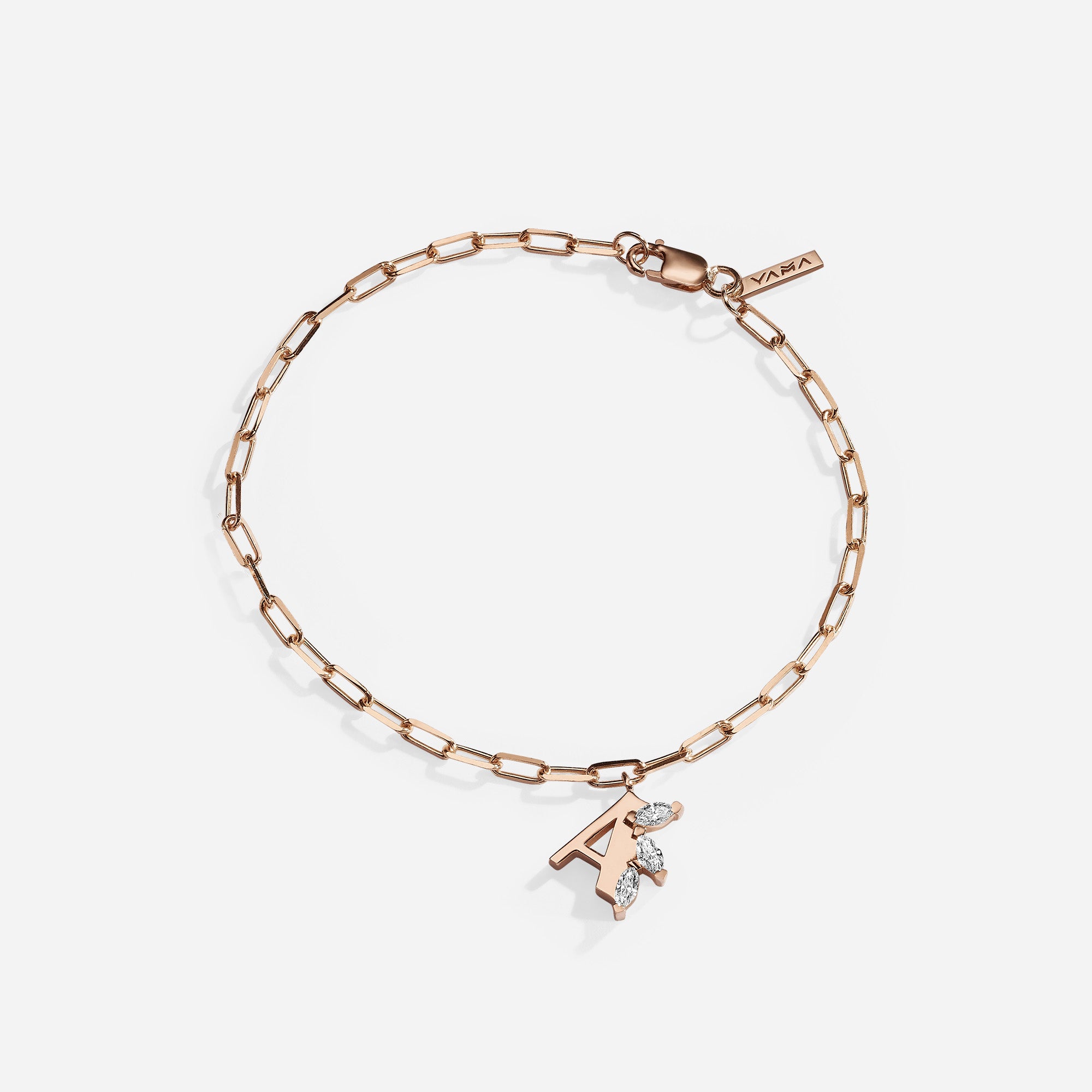 Letter Party Bracelet | Diamonds