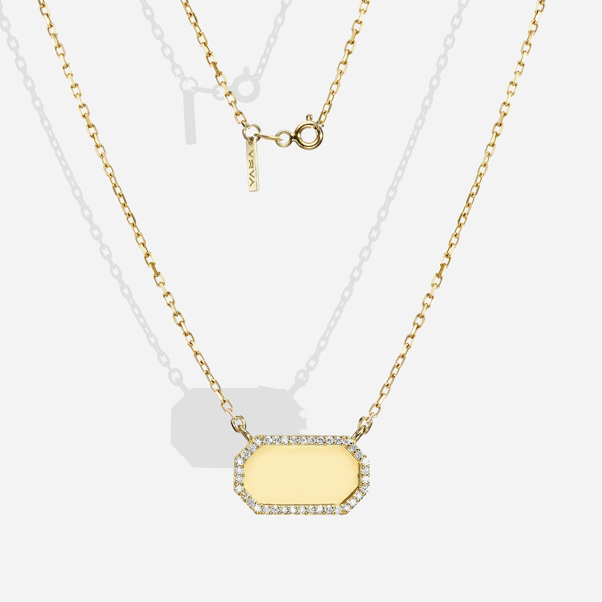 MOM Engrave | Tag Necklace