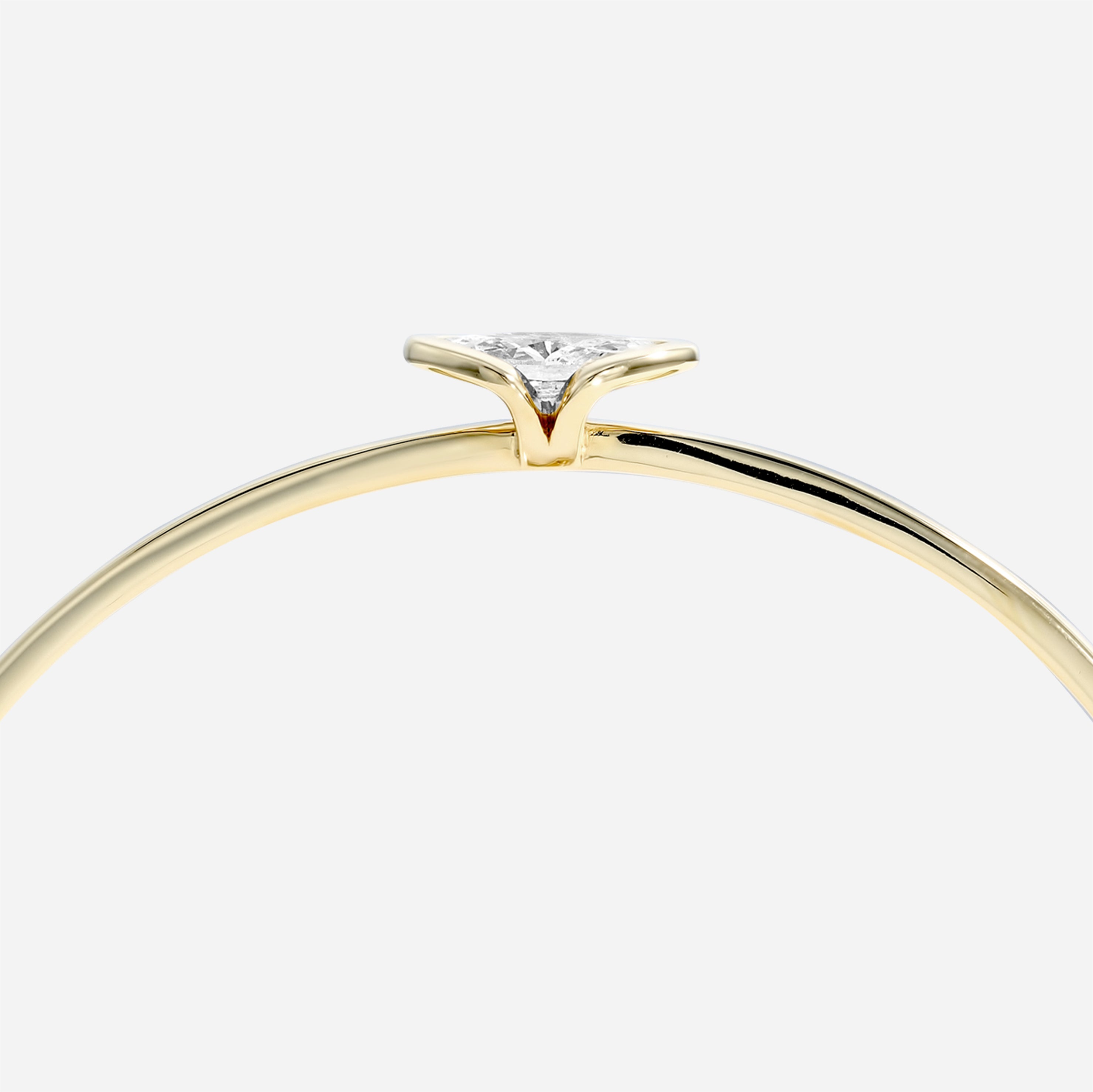 The Kiss Cuff | Marquise Diamond