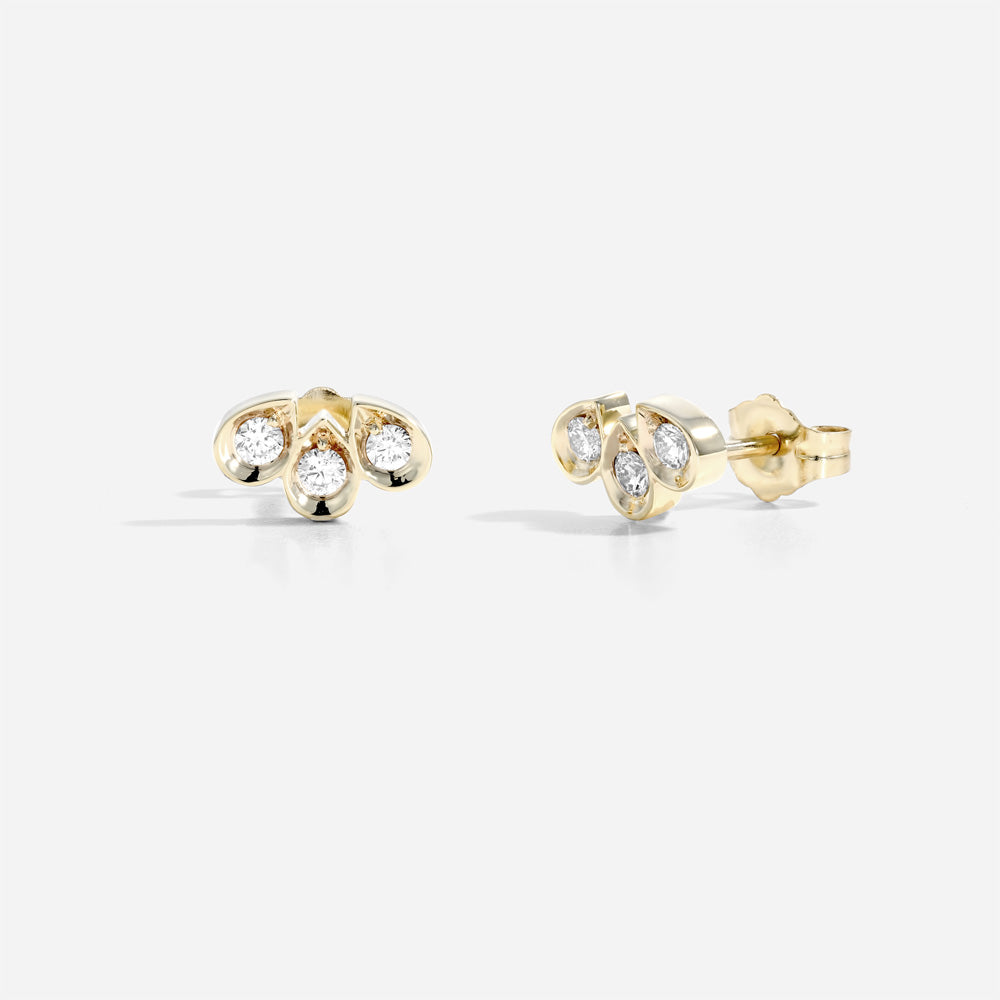 Cosmo Pears | Studs – yamajewelry.com