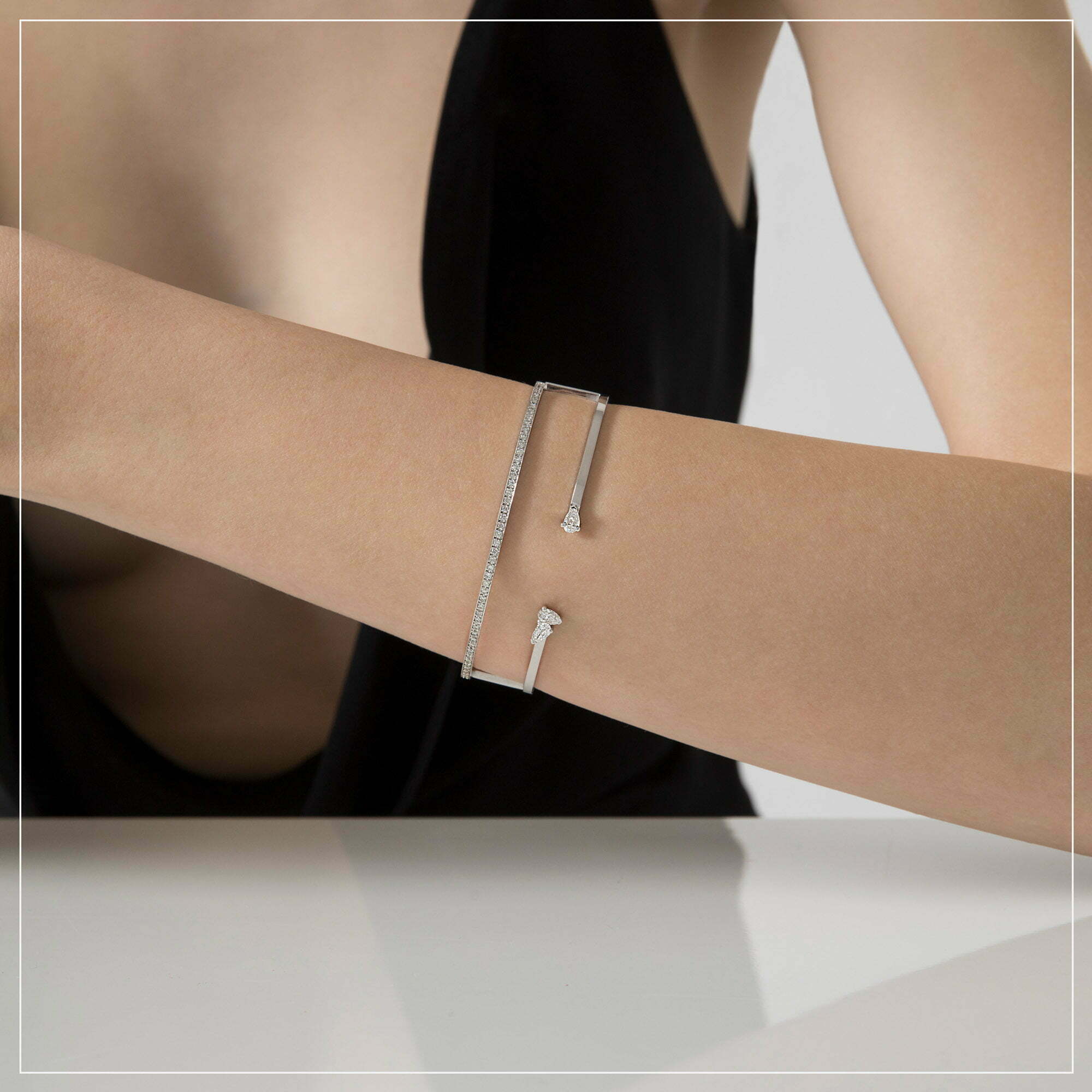 Interspace | Diamond Cuff