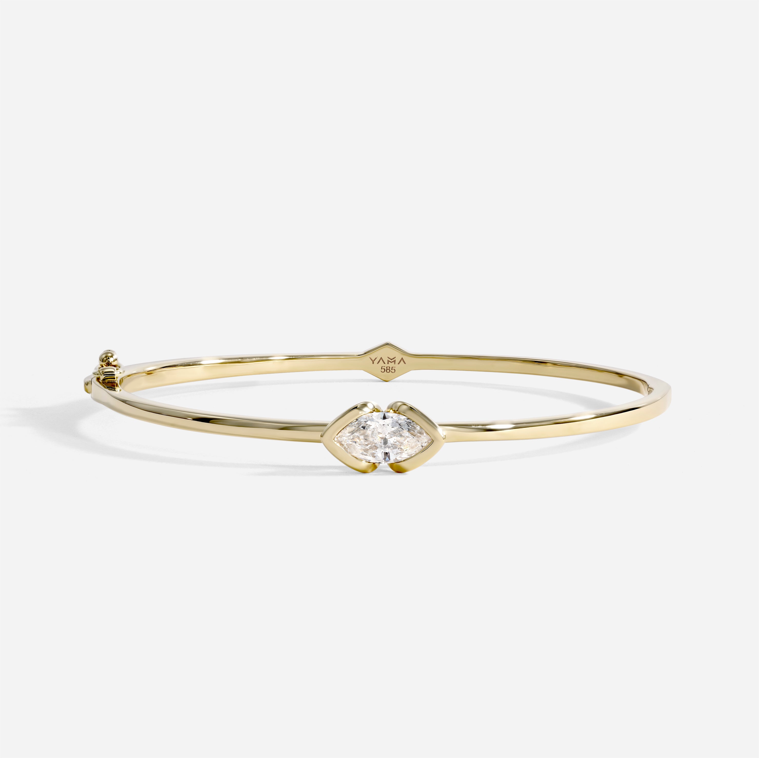 The Kiss Cuff | Marquise Diamond