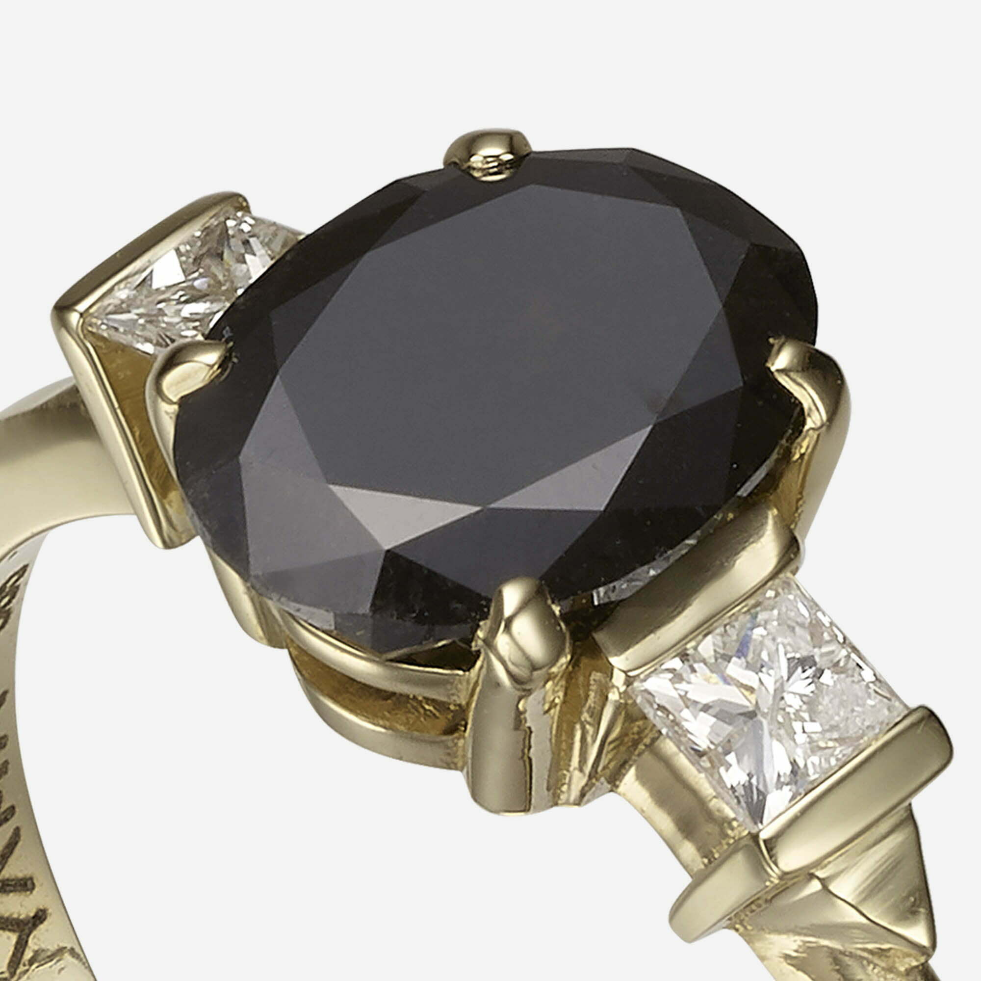 Oval & Princesses | Black Diamond