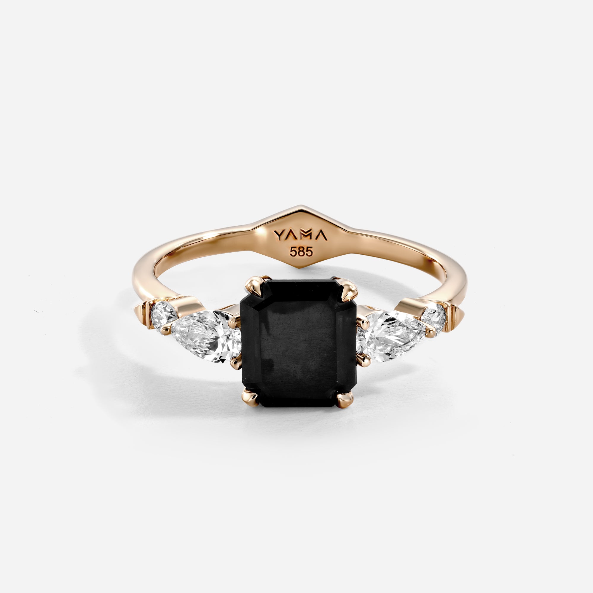 Emerald & Pear | Black Diamond